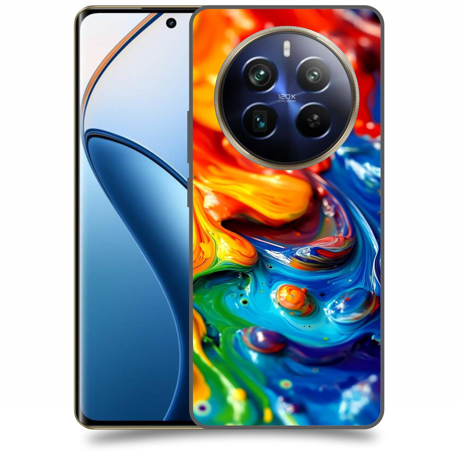 ACOVER Kryt na mobil Realme 12 pro+ 5g - Exploze a Energie
