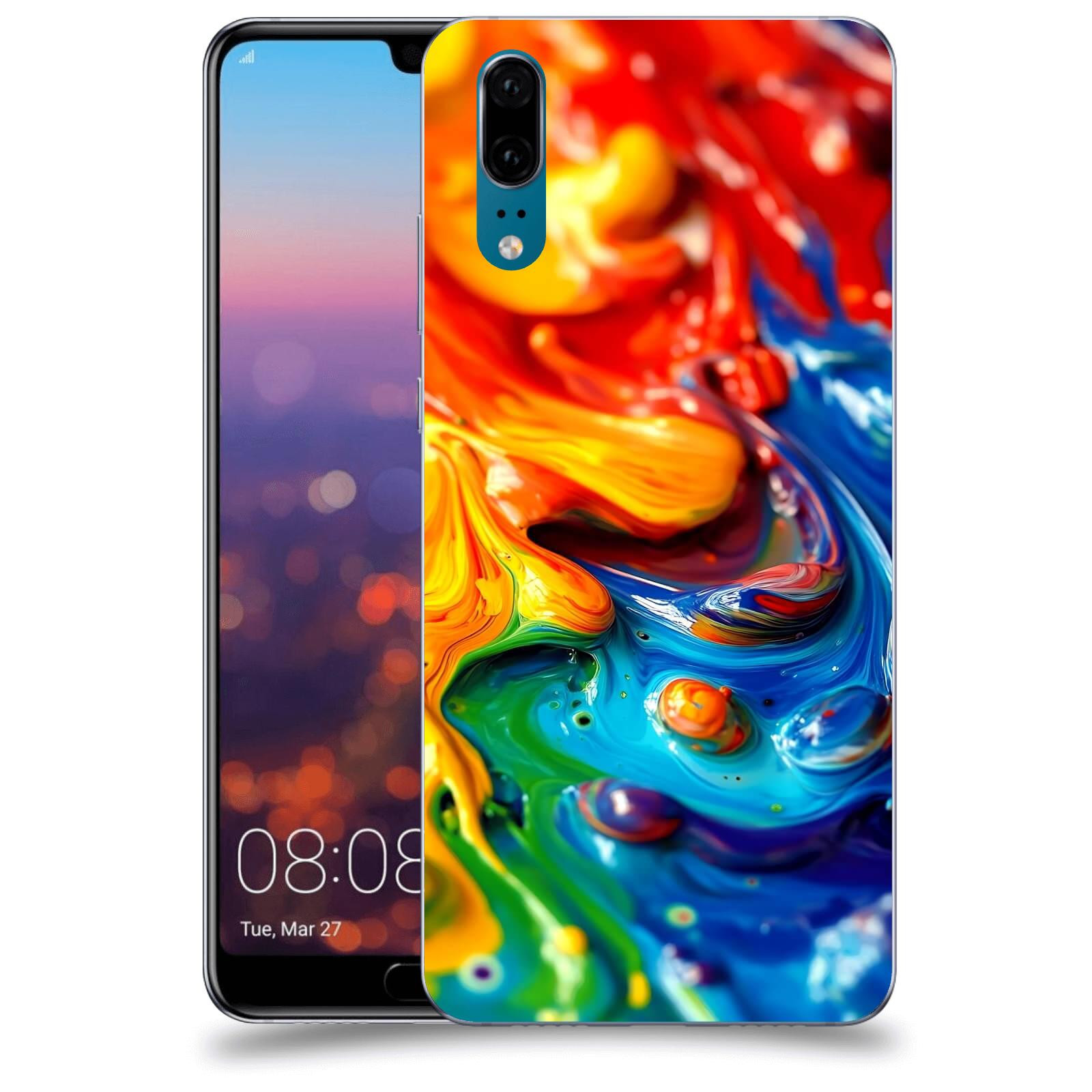 ACOVER Kryt na mobil Huawei P20 - Exploze a Energie