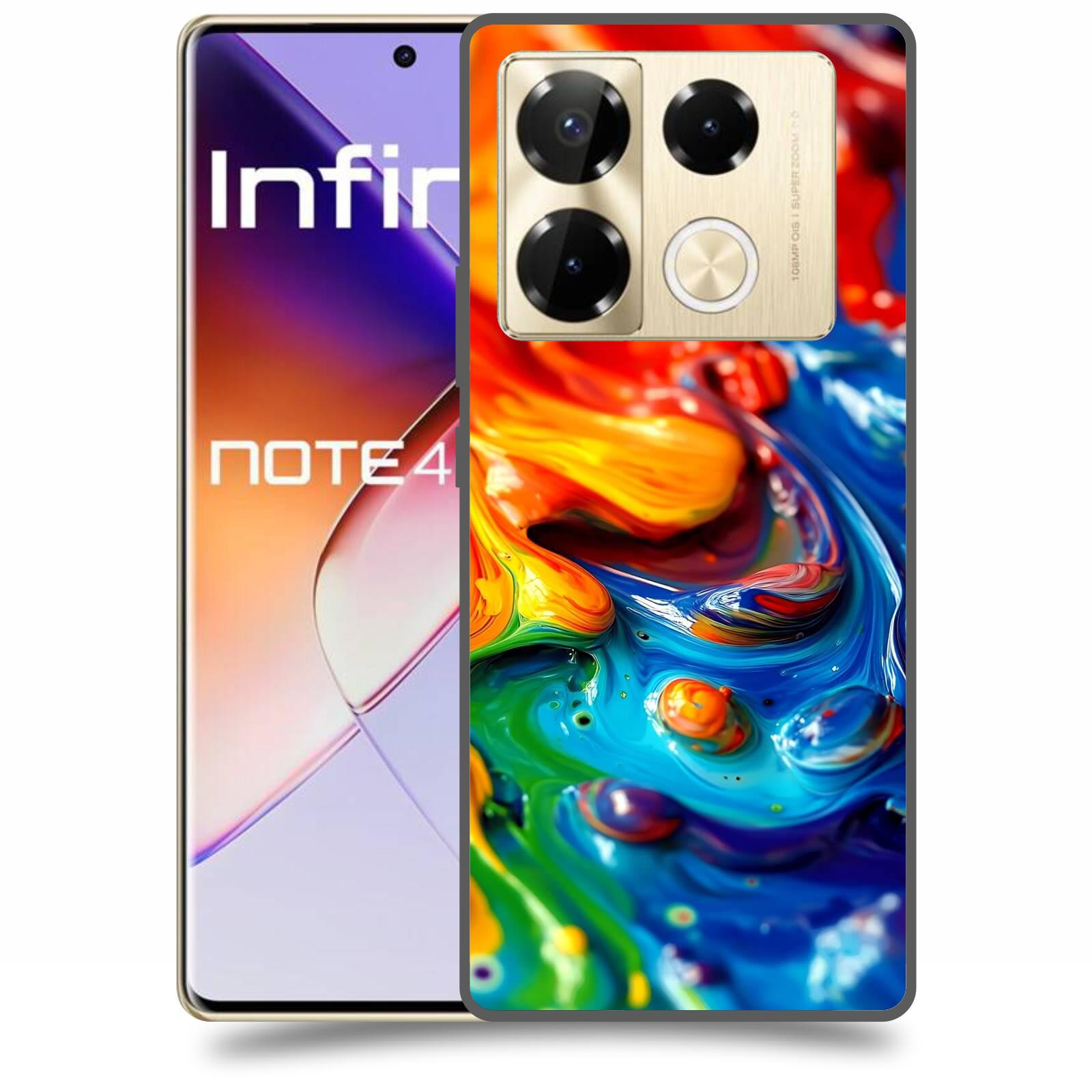 ACOVER Kryt na mobil Infinix Note 40 PRO - Exploze a Energie