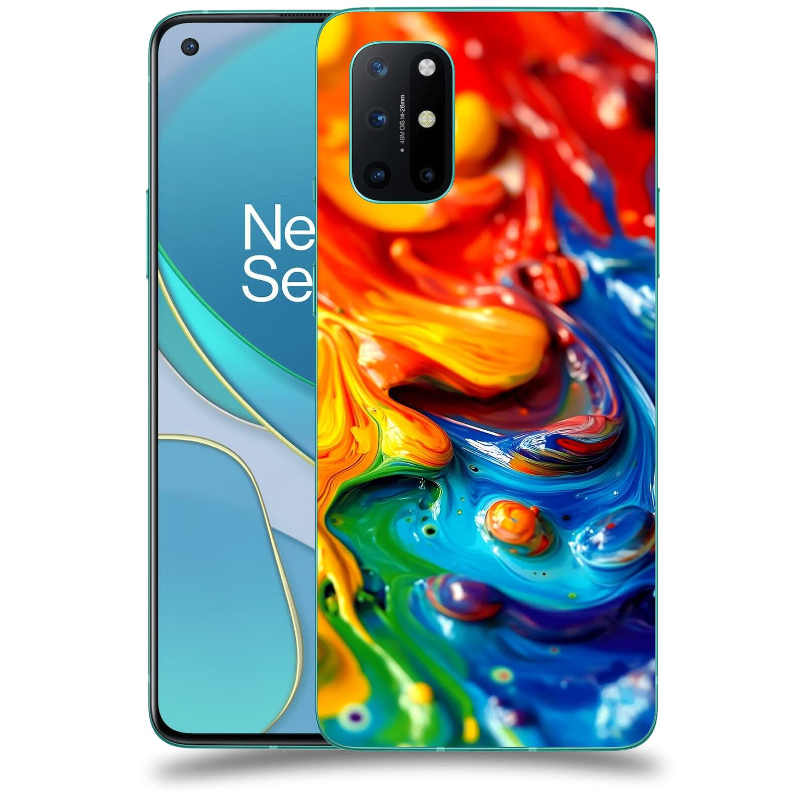 ACOVER Kryt na mobil OnePlus 8T - Exploze a Energie