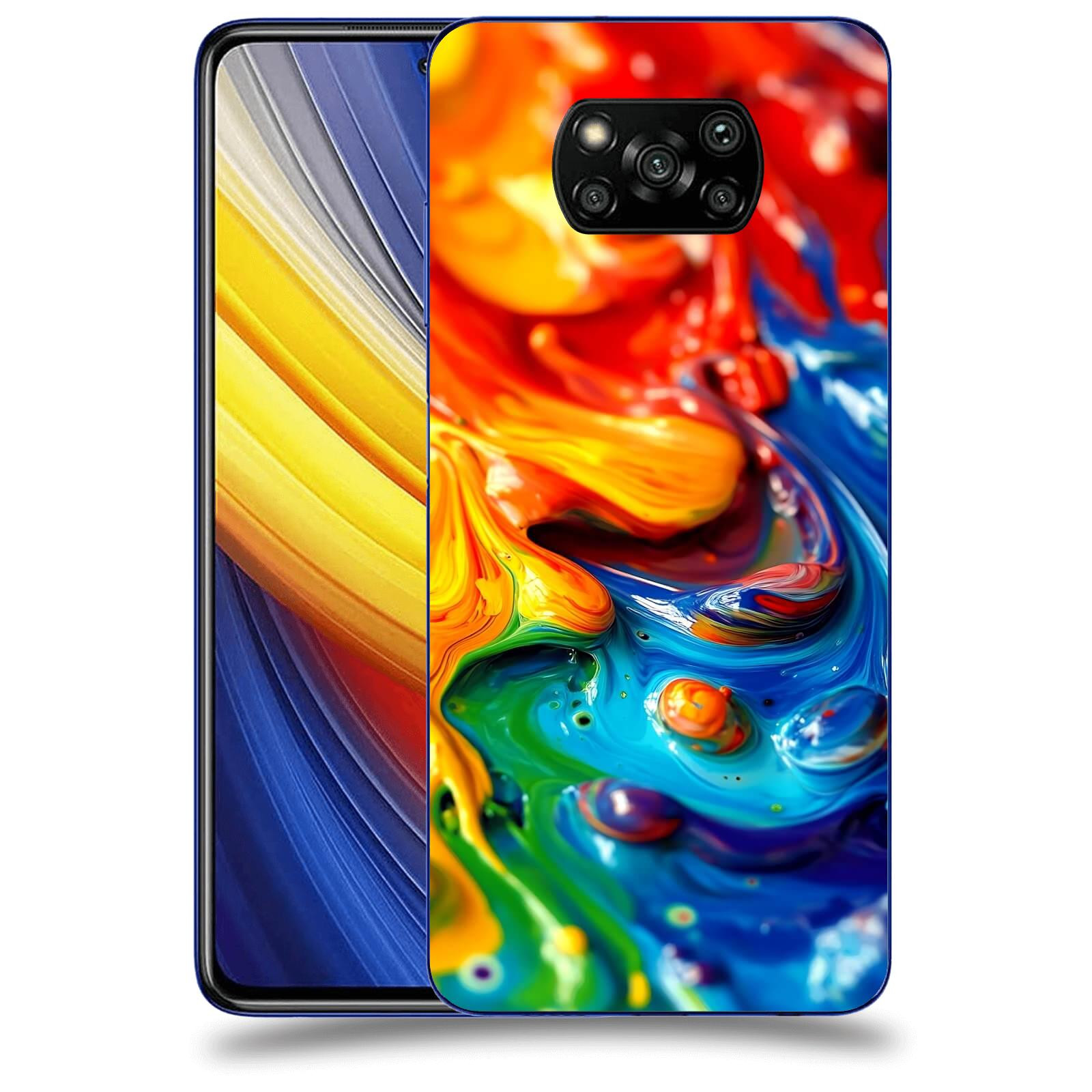 ACOVER Kryt na mobil Xiaomi Poco X3 Pro - Exploze a Energie