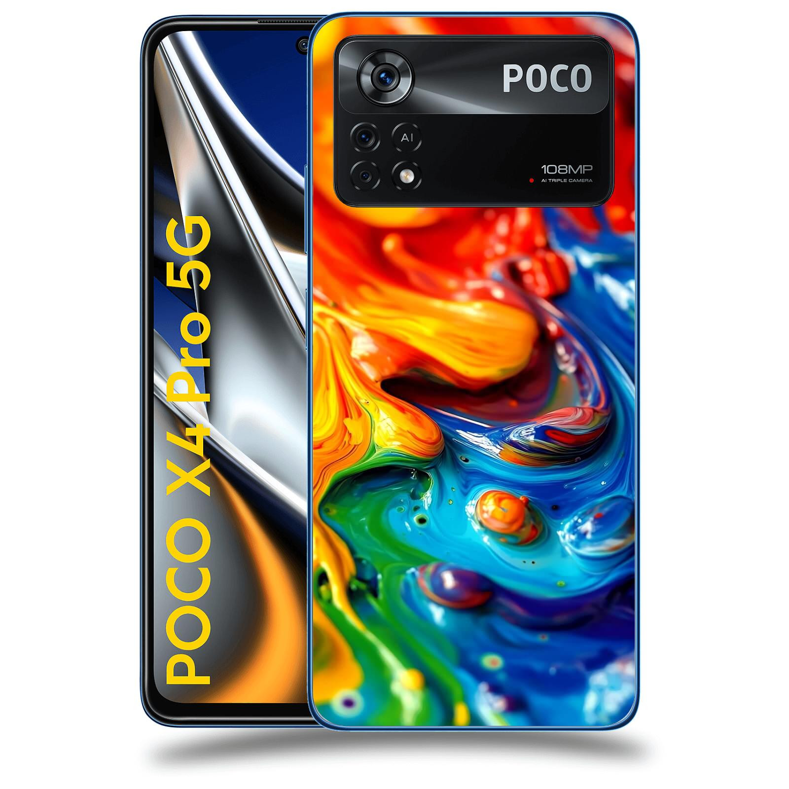 ACOVER Kryt na mobil Xiaomi Poco X4 Pro 5G - Exploze a Energie