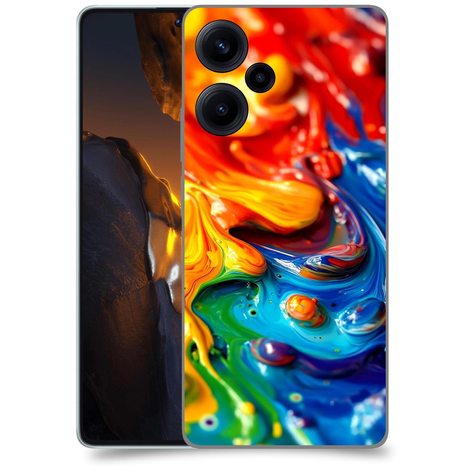 ACOVER Kryt na mobil Xiaomi Poco F5 - Exploze a Energie