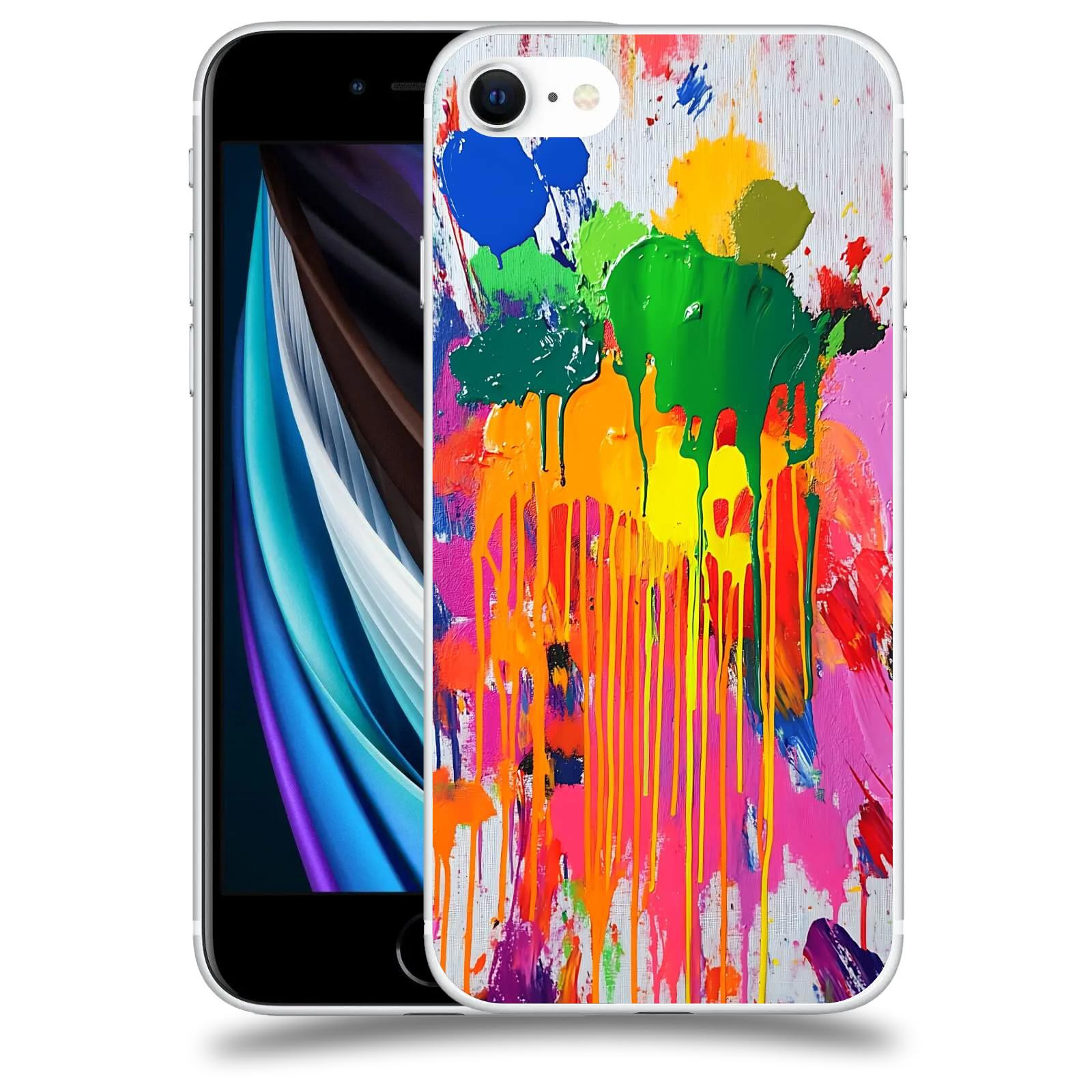 ACOVER Kryt na mobil Apple iPhone SE 2020 - Chaos a Expresivita