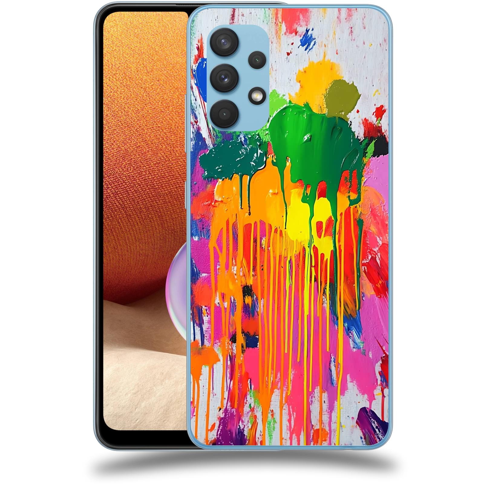 ACOVER Kryt na mobil Samsung Galaxy A32 4G SM-A325F - Chaos a Expresivita