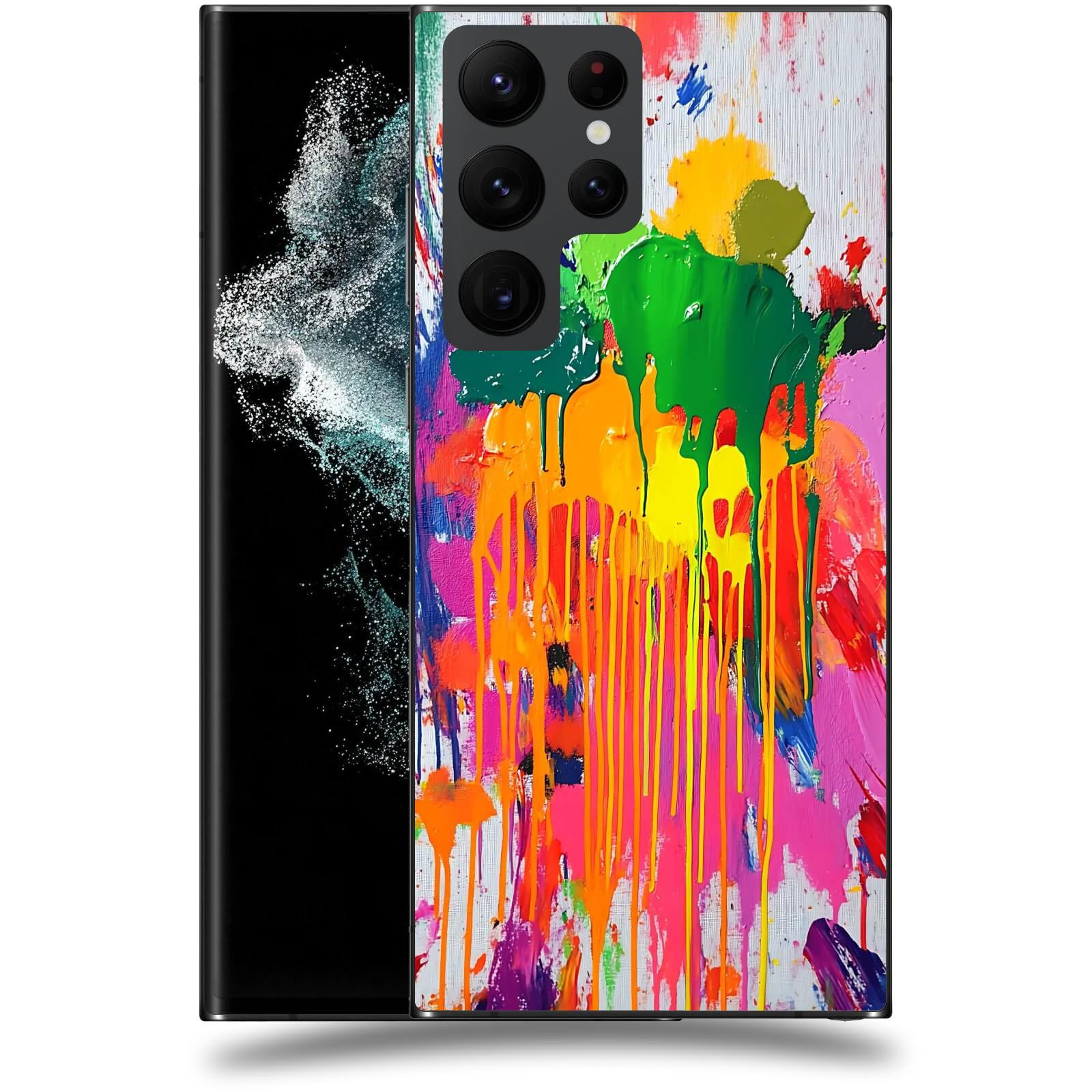 ACOVER Kryt na mobil Samsung Galaxy S22 Ultra 5G - Chaos a Expresivita
