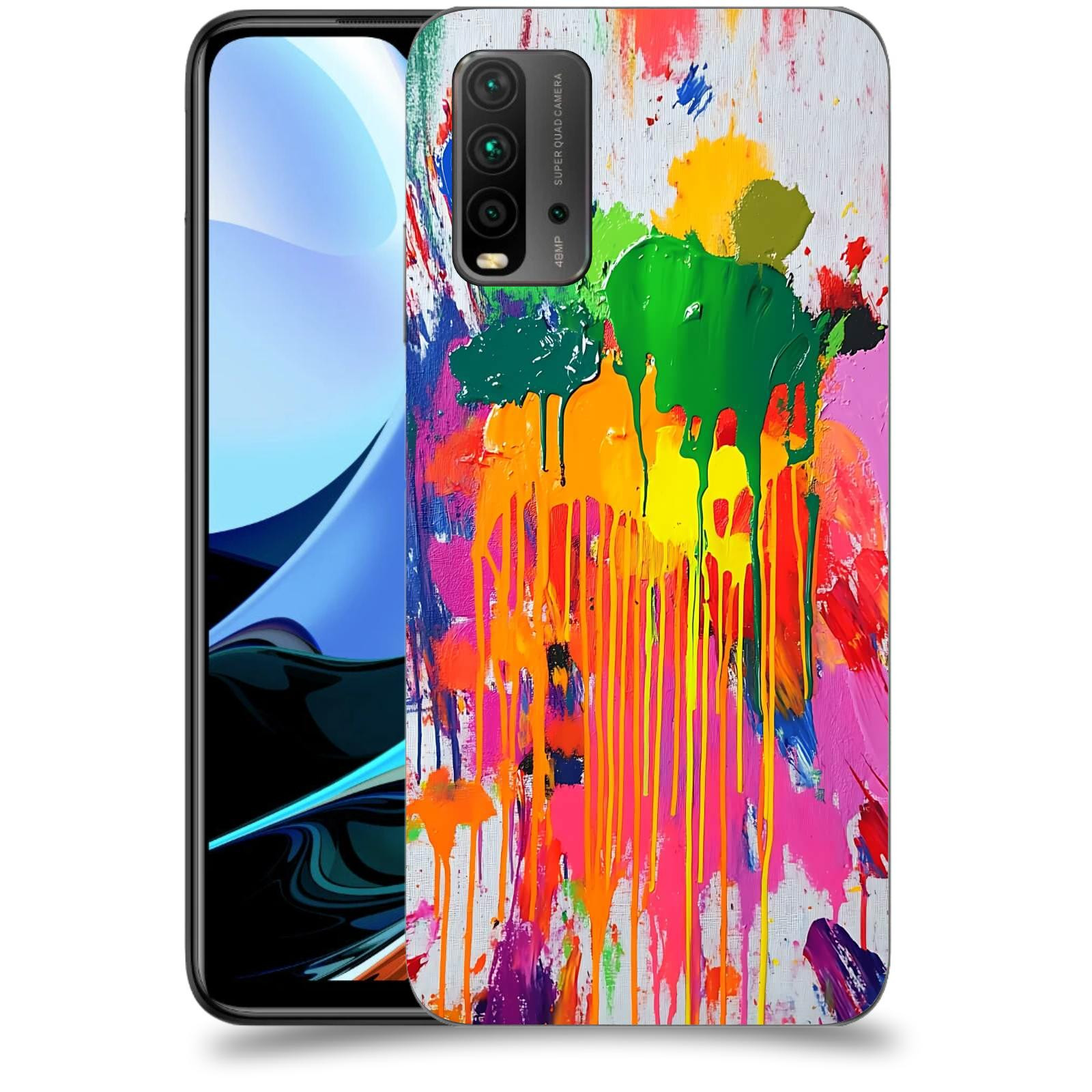 ACOVER Kryt na mobil Xiaomi Redmi 9T - Chaos a Expresivita