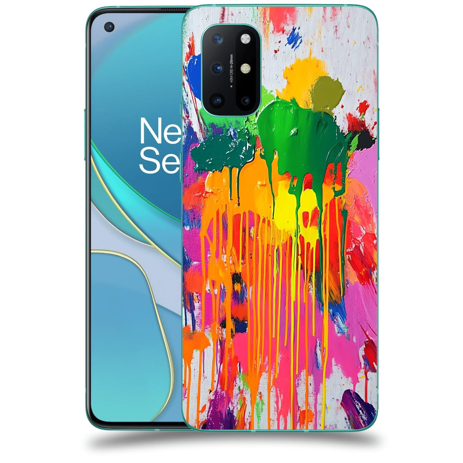 ACOVER Kryt na mobil OnePlus 8T - Chaos a Expresivita