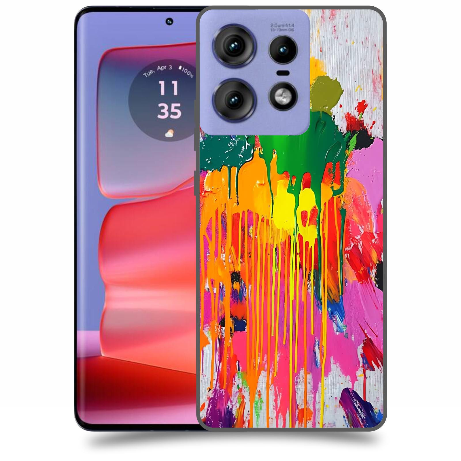 ACOVER Kryt na mobil Motorola Edge 50 Pro - Chaos a Expresivita