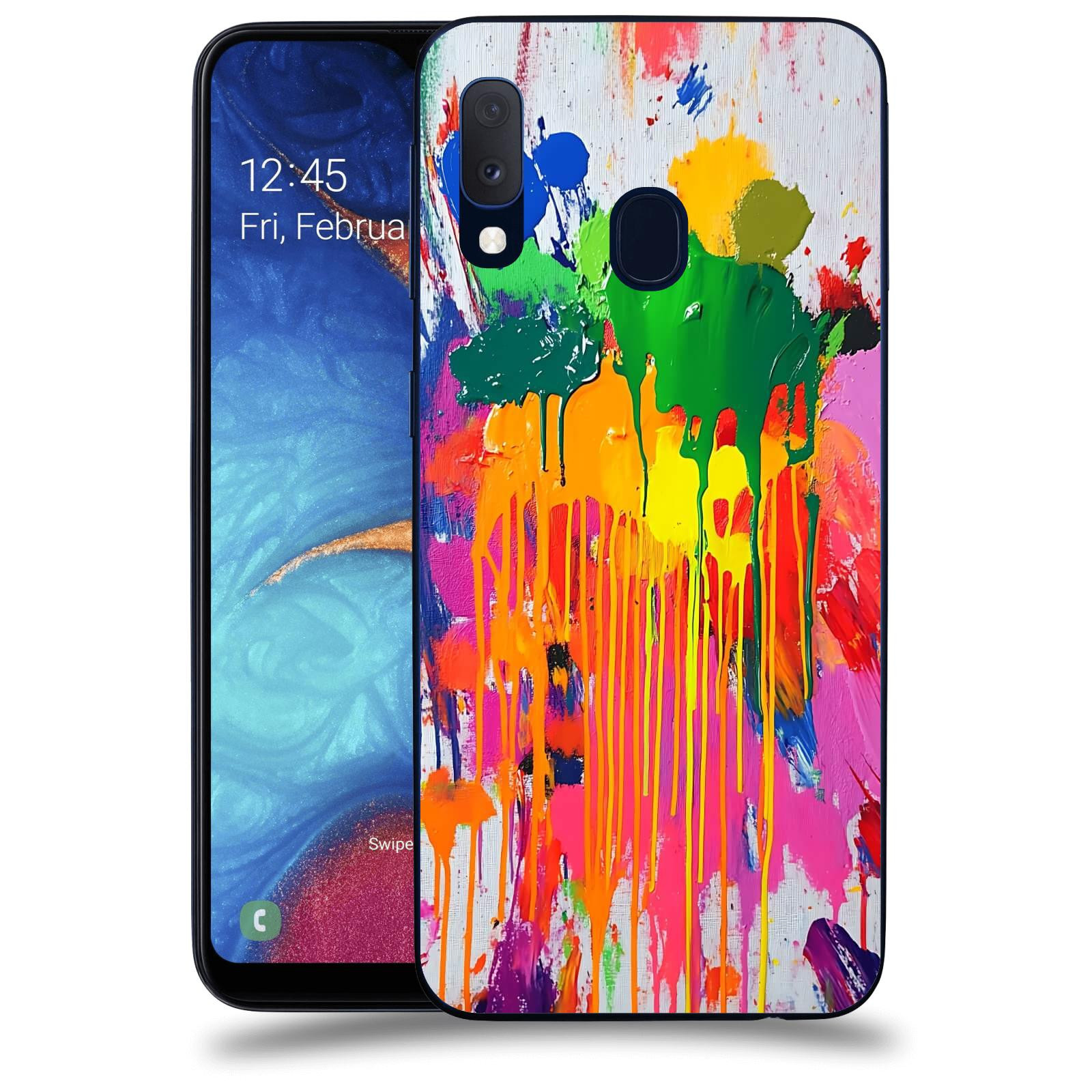ACOVER Kryt na mobil Samsung Galaxy A20e A202F - Chaos a Expresivita