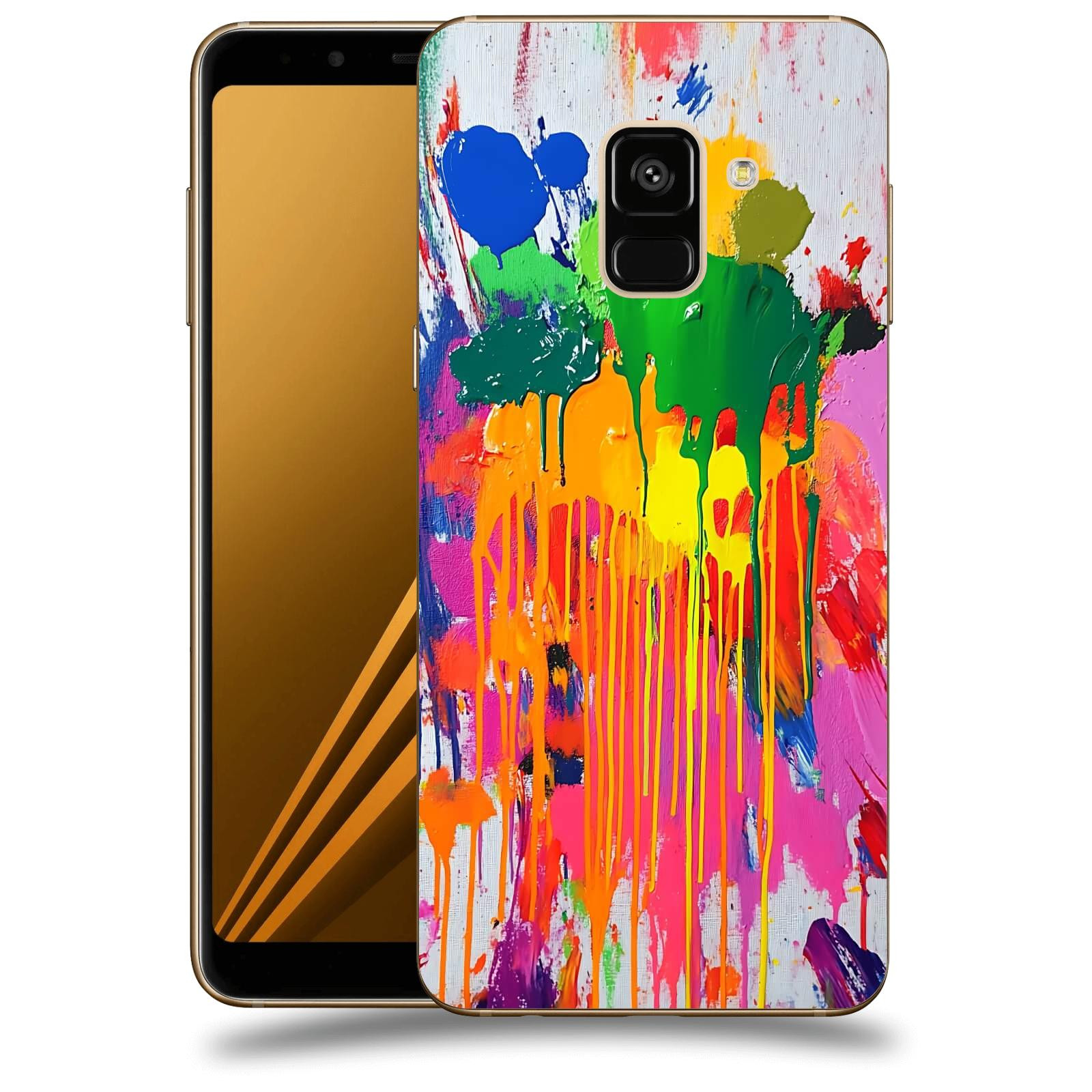 ACOVER Kryt na mobil Samsung Galaxy A8 2018 A530F - Chaos a Expresivita