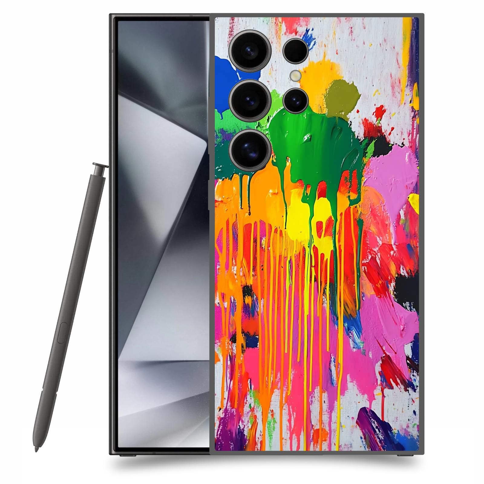 ACOVER Kryt na mobil Samsung Galaxy S24 Ultra - Chaos a Expresivita