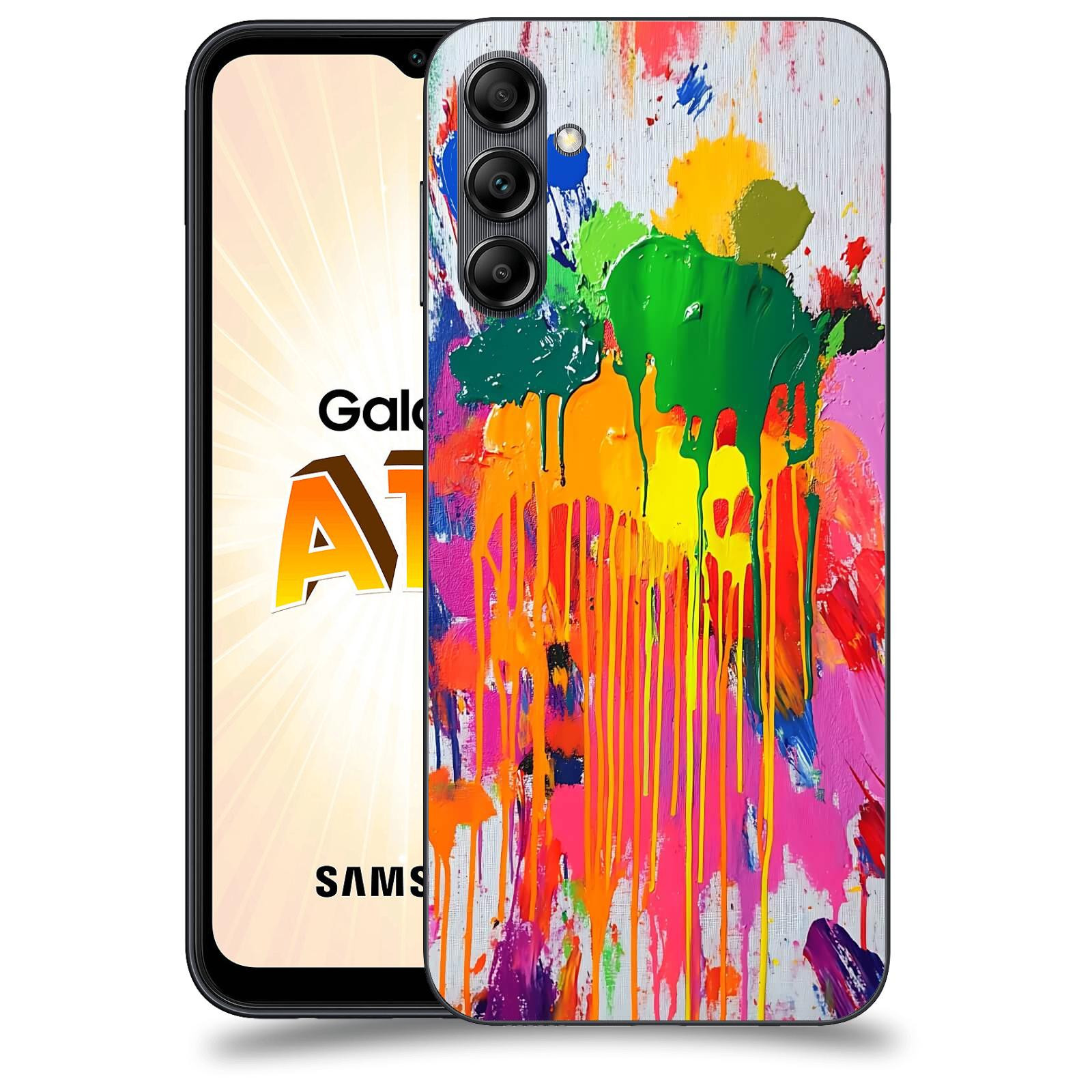 ACOVER Kryt na mobil Samsung Galaxy A14 LTE - Chaos a Expresivita