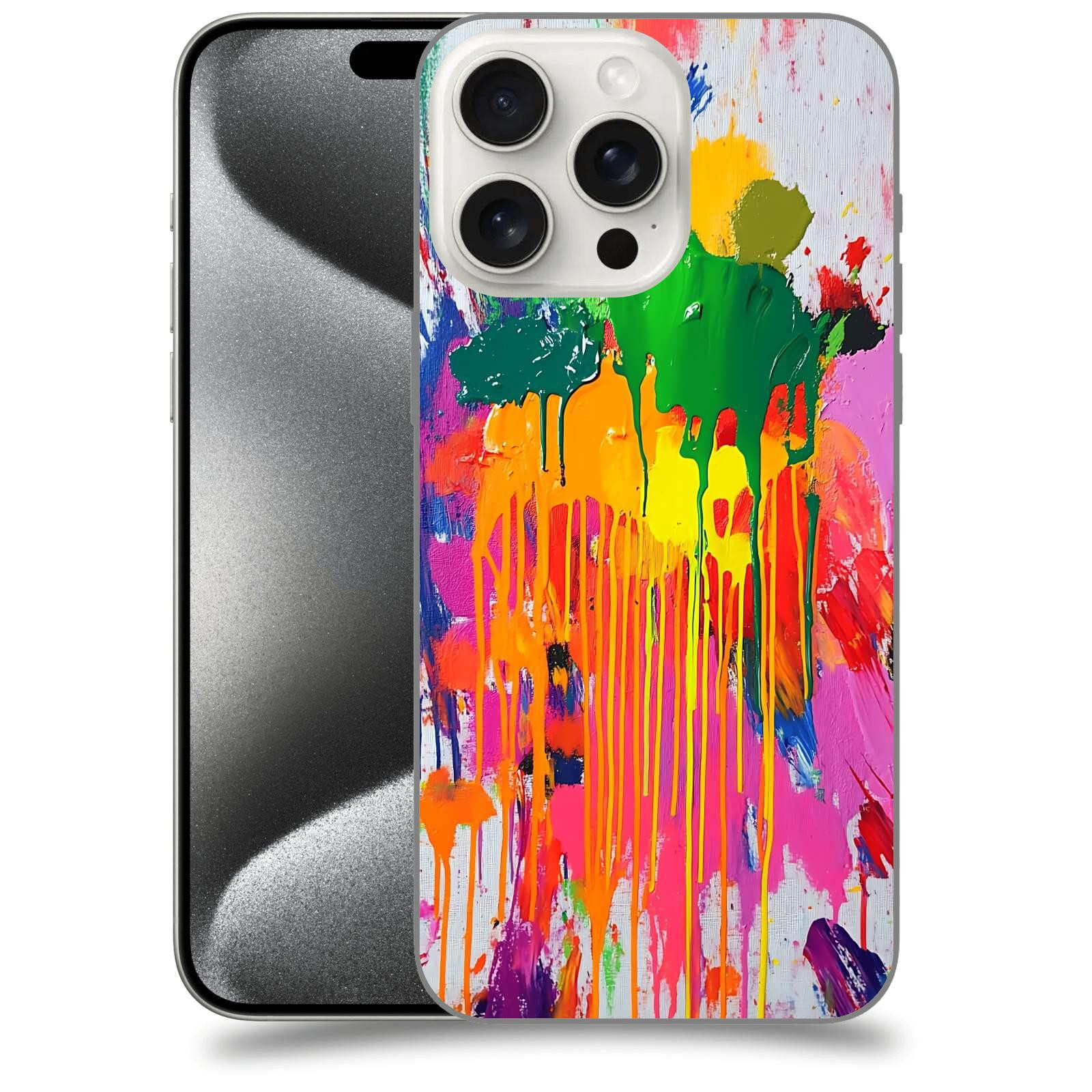 ACOVER Kryt na mobil Apple iPhone 15 pro max - Chaos a Expresivita