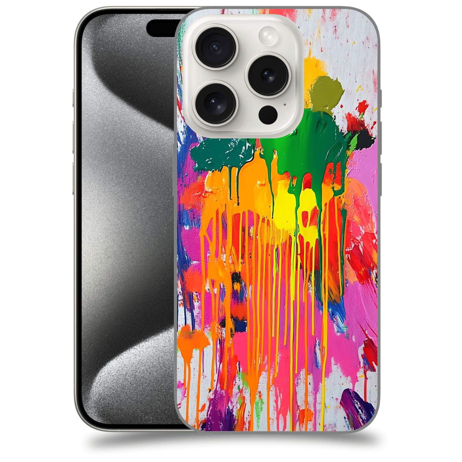 ACOVER Kryt na mobil Apple iPhone 15 pro - Chaos a Expresivita