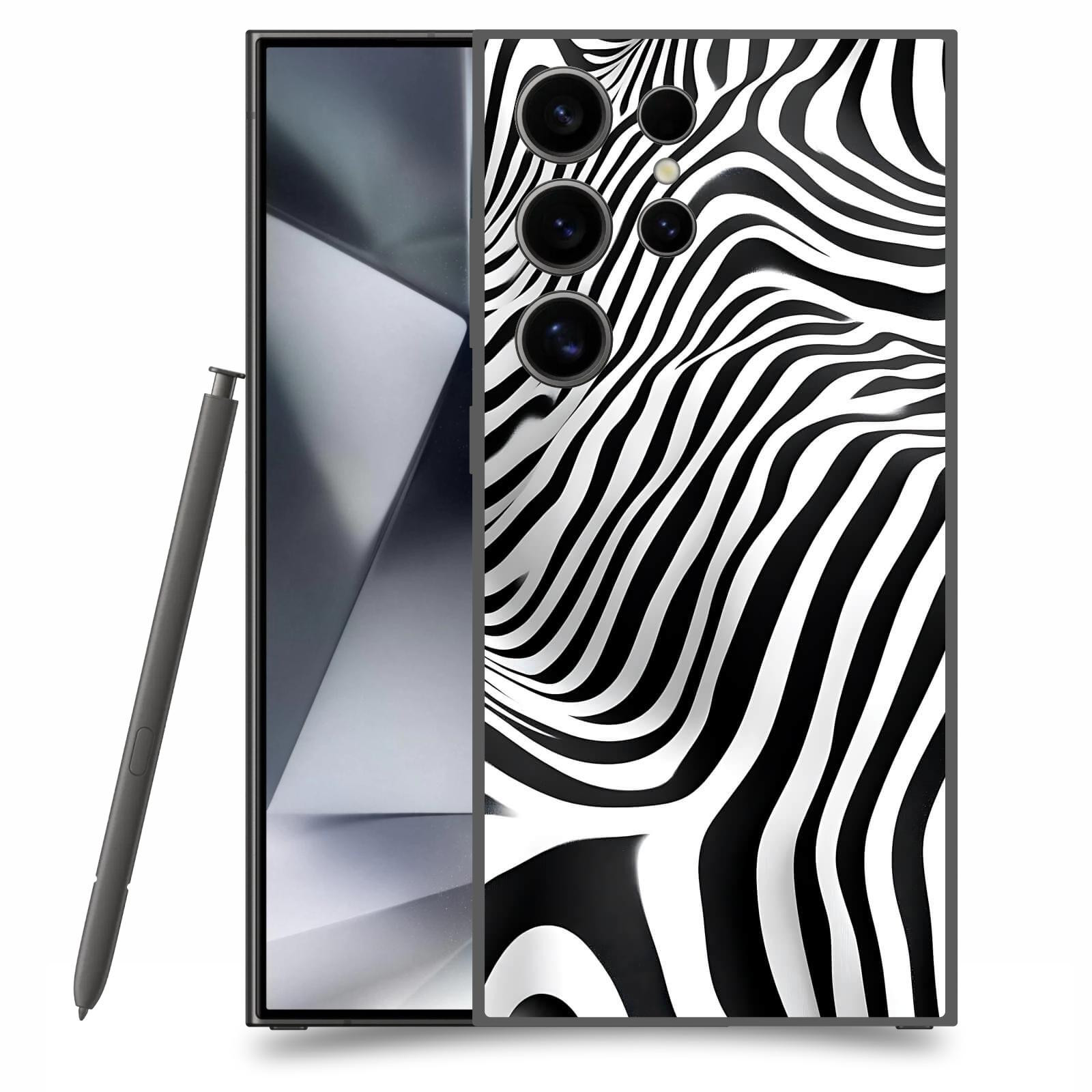 ACOVER Kryt na mobil Samsung Galaxy S24 Ultra - Iluze a Dynamika