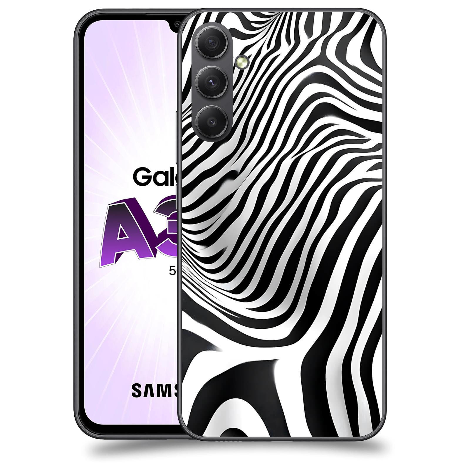 ACOVER Kryt na mobil Samsung Galaxy A34 - Iluze a Dynamika