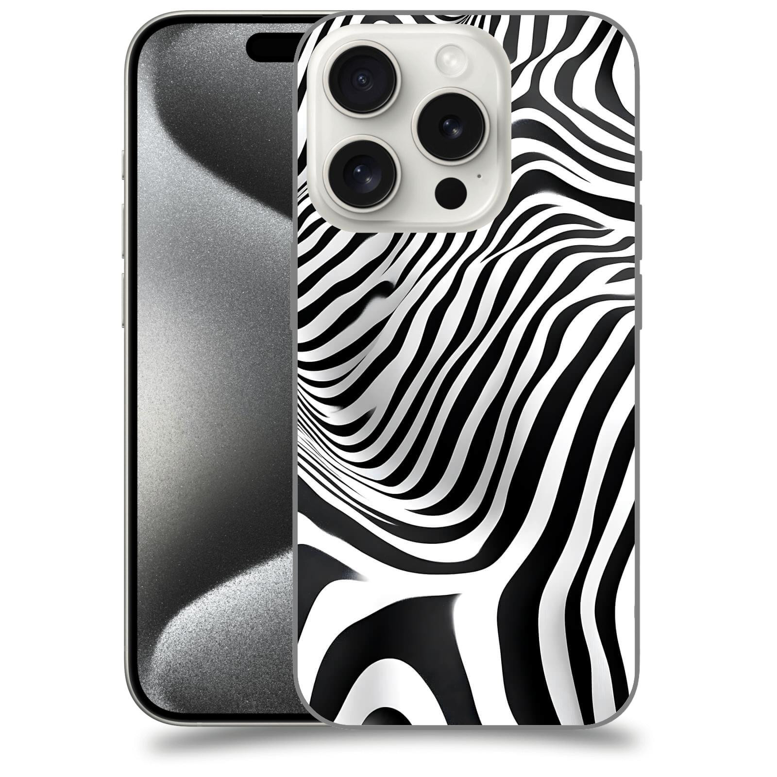 ACOVER Kryt na mobil Apple iPhone 15 pro - Iluze a Dynamika