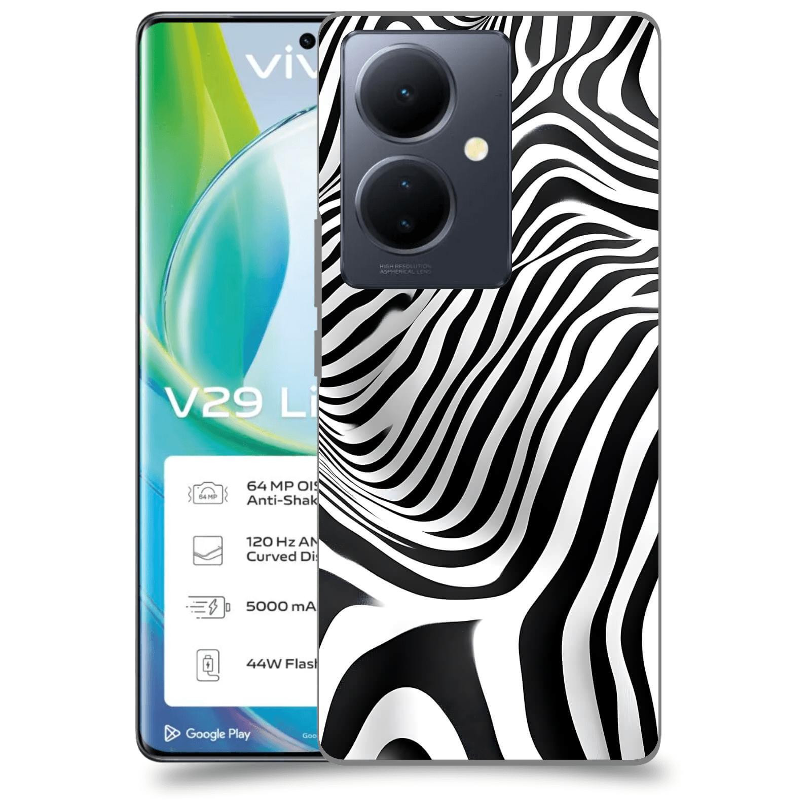 ACOVER Kryt na mobil VIVO V29 Lite 5G - Iluze a Dynamika