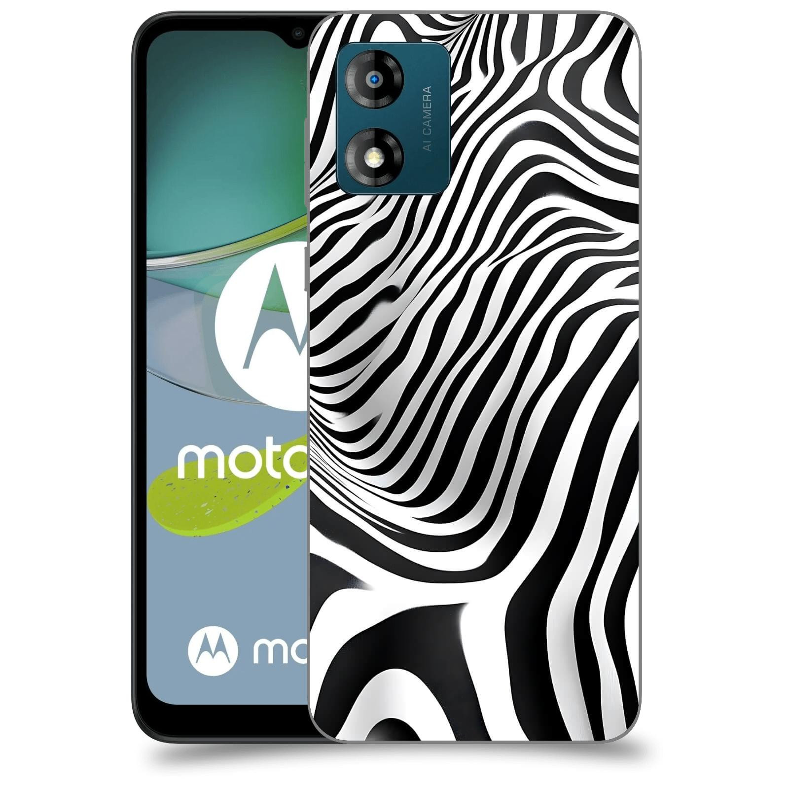 ACOVER Kryt na mobil Motorola Moto E13 - Iluze a Dynamika
