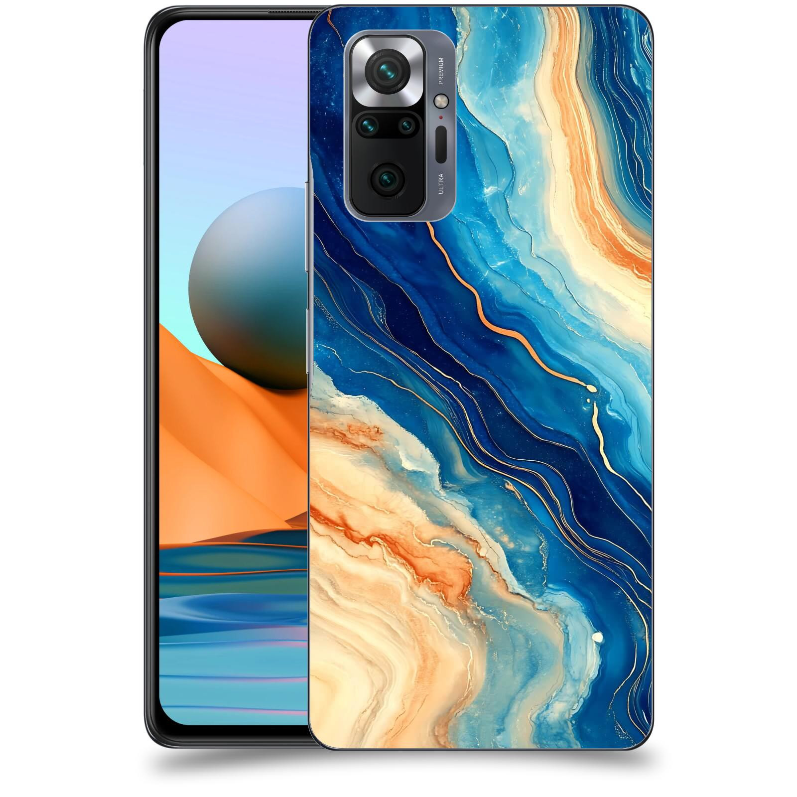 ACOVER Kryt na mobil Xiaomi Redmi Note 10 Pro - Kosmos a Proudění