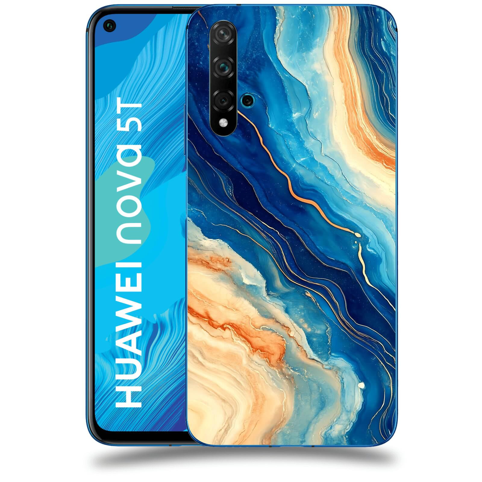 ACOVER Kryt na mobil Huawei Nova 5T - Kosmos a Proudění