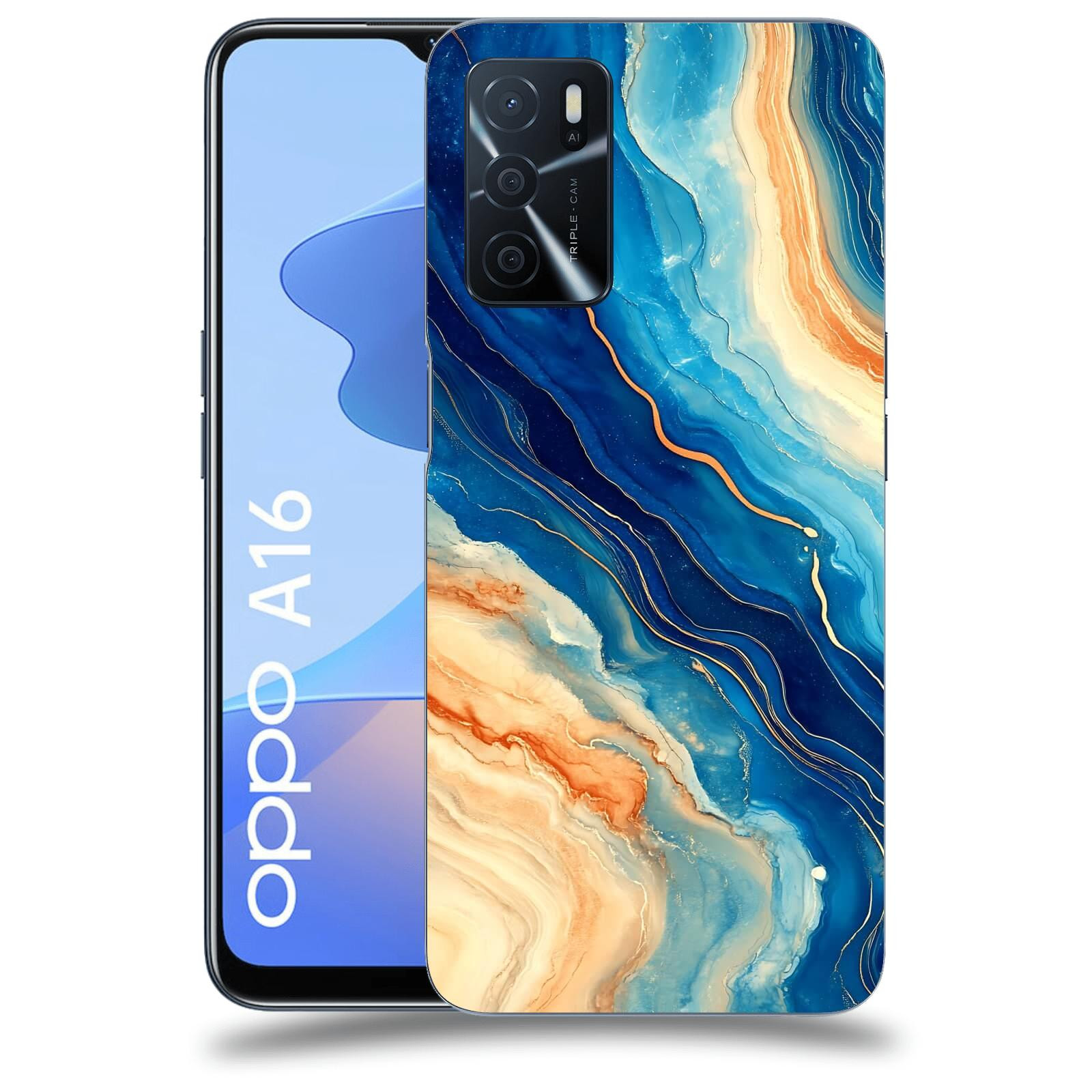 ACOVER Kryt na mobil OPPO A16 - Kosmos a Proudění