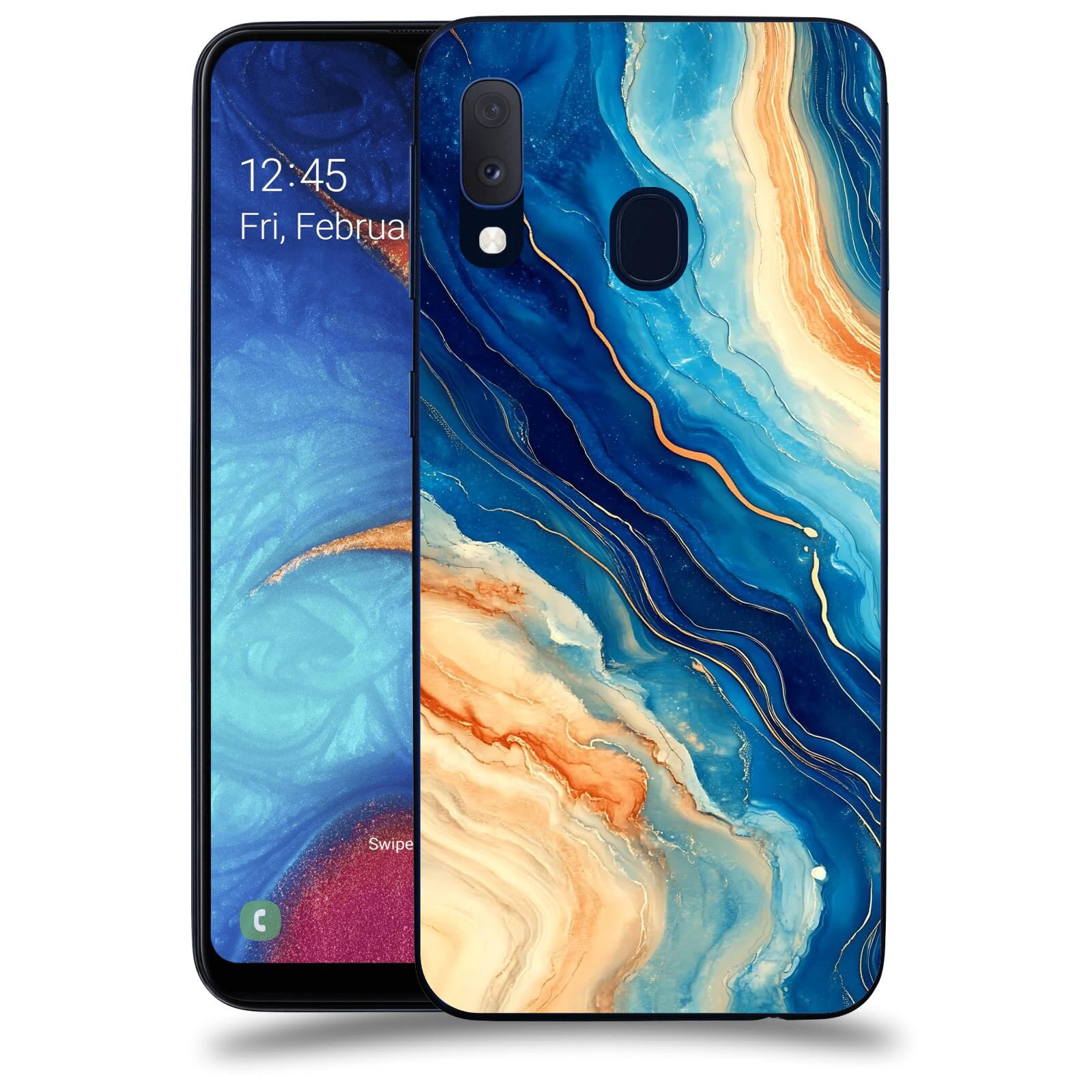 ACOVER Kryt na mobil Samsung Galaxy A20e A202F - Kosmos a Proudění