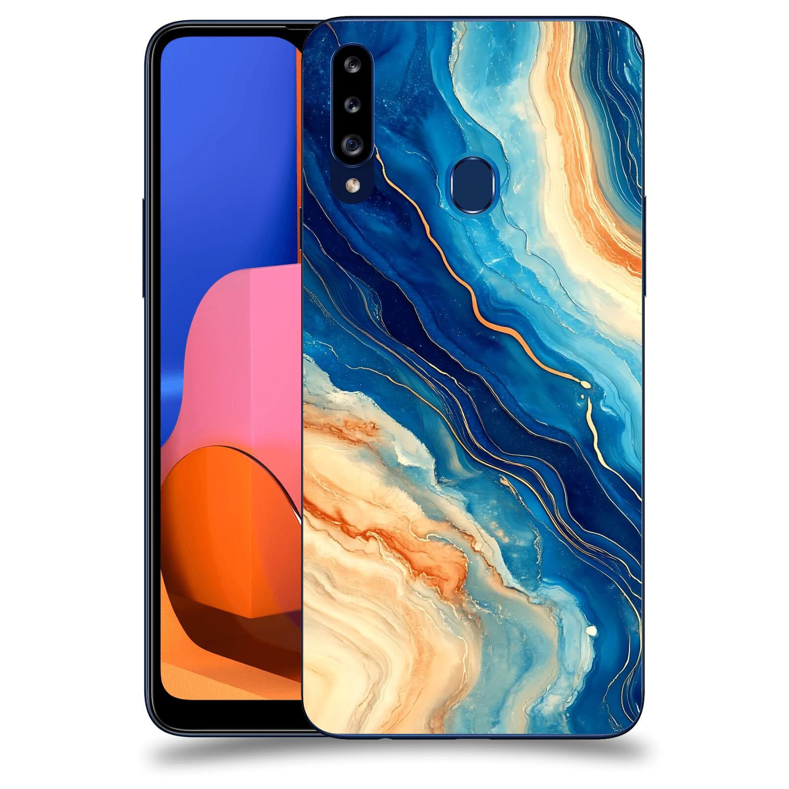 ACOVER Kryt na mobil Samsung Galaxy A20s - Kosmos a Proudění