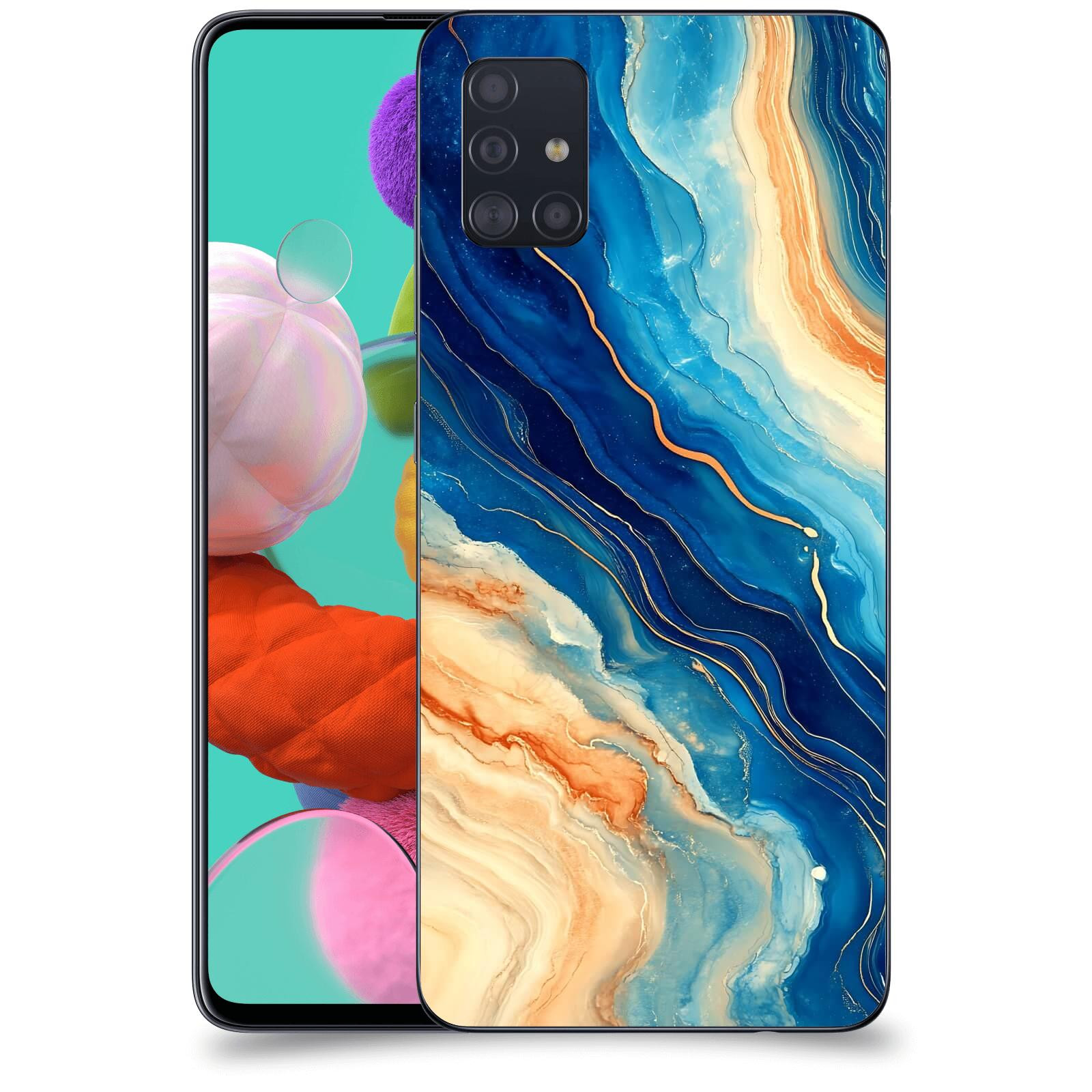 ACOVER Kryt na mobil Samsung Galaxy A51 A515F - Kosmos a Proudění