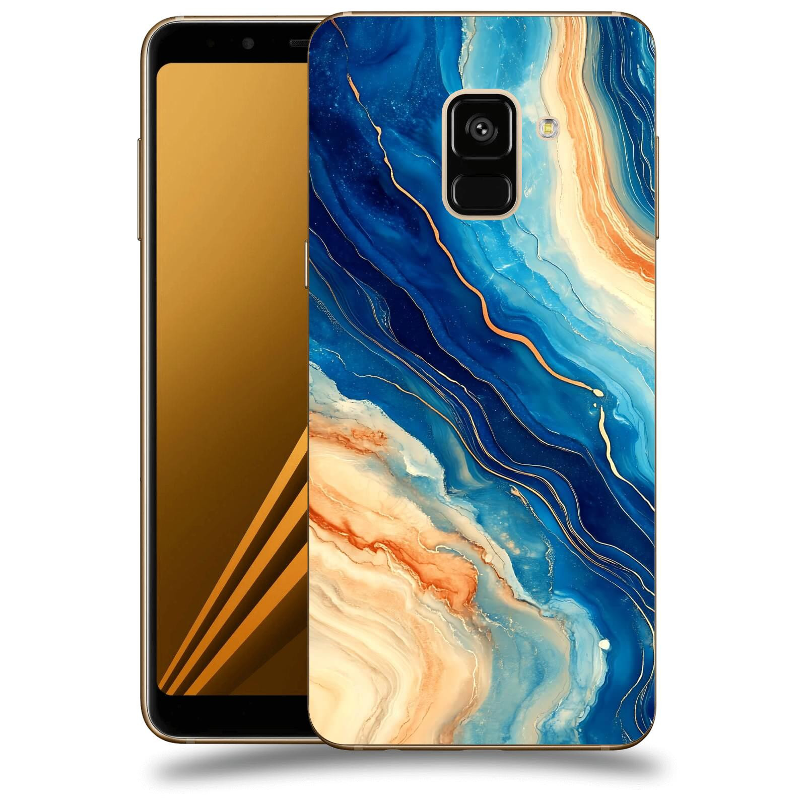 ACOVER Kryt na mobil Samsung Galaxy A8 2018 A530F - Kosmos a Proudění