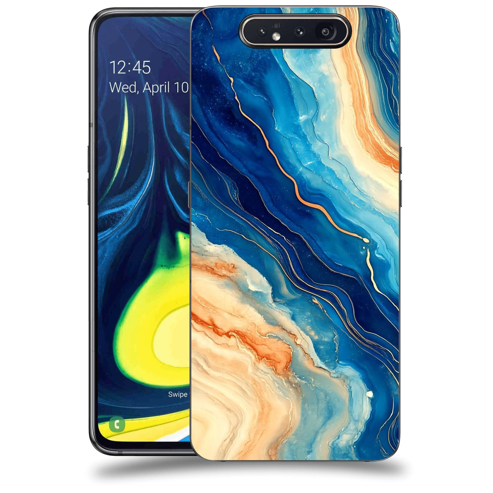 ACOVER Kryt na mobil Samsung Galaxy A80 A805F - Kosmos a Proudění