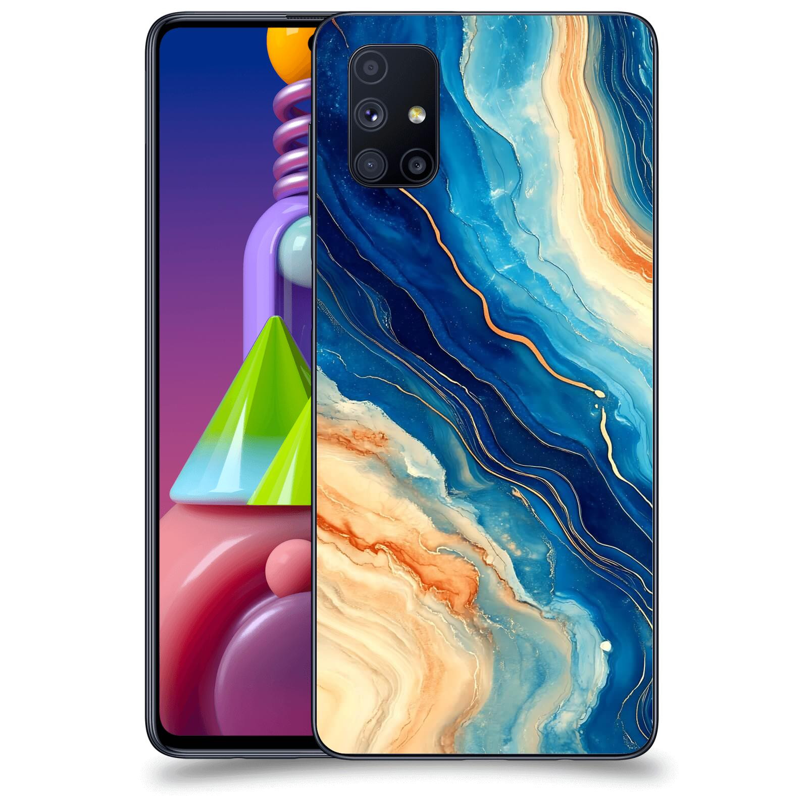 ACOVER Kryt na mobil Samsung Galaxy M51 M515F - Kosmos a Proudění