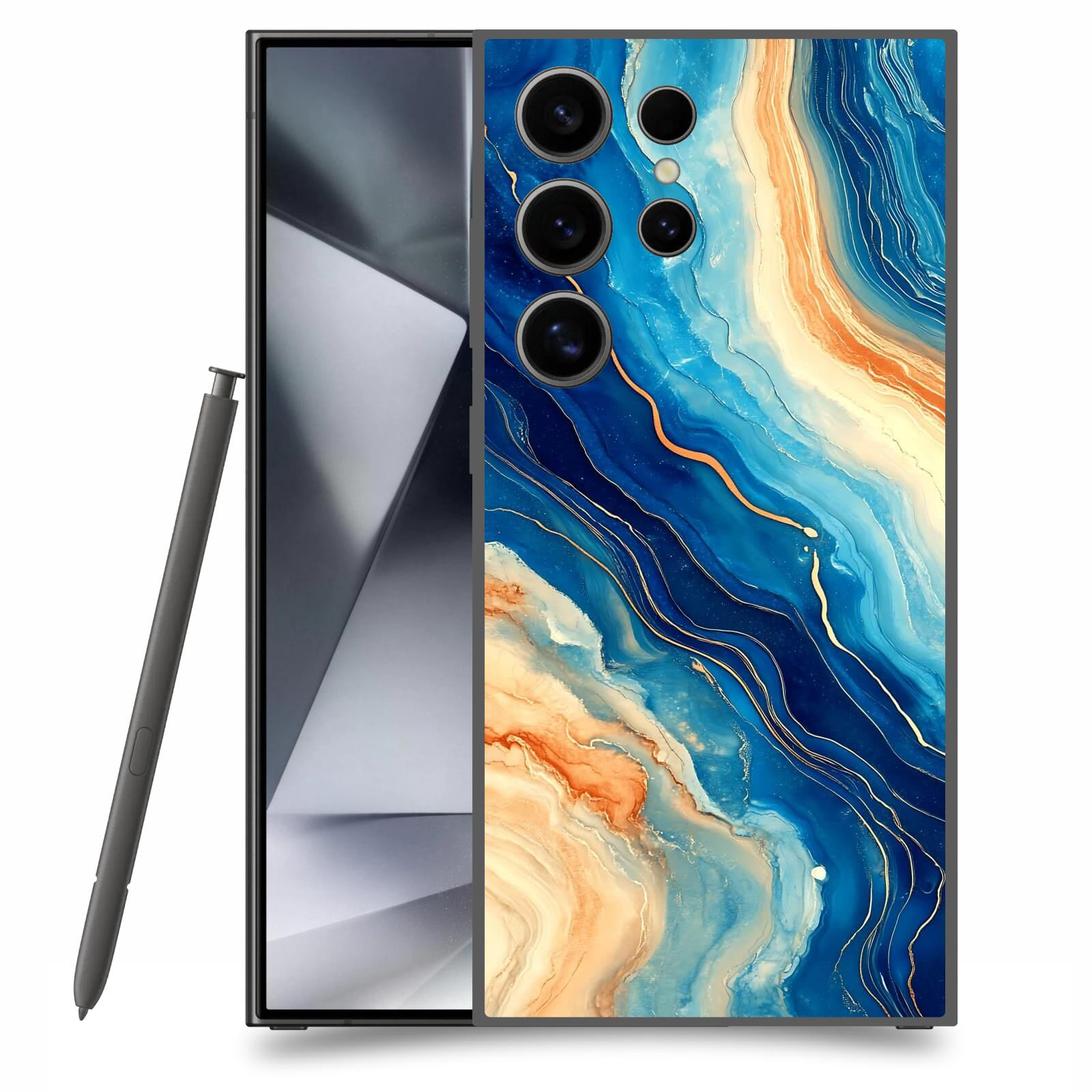 ACOVER Kryt na mobil Samsung Galaxy S24 Ultra - Kosmos a Proudění