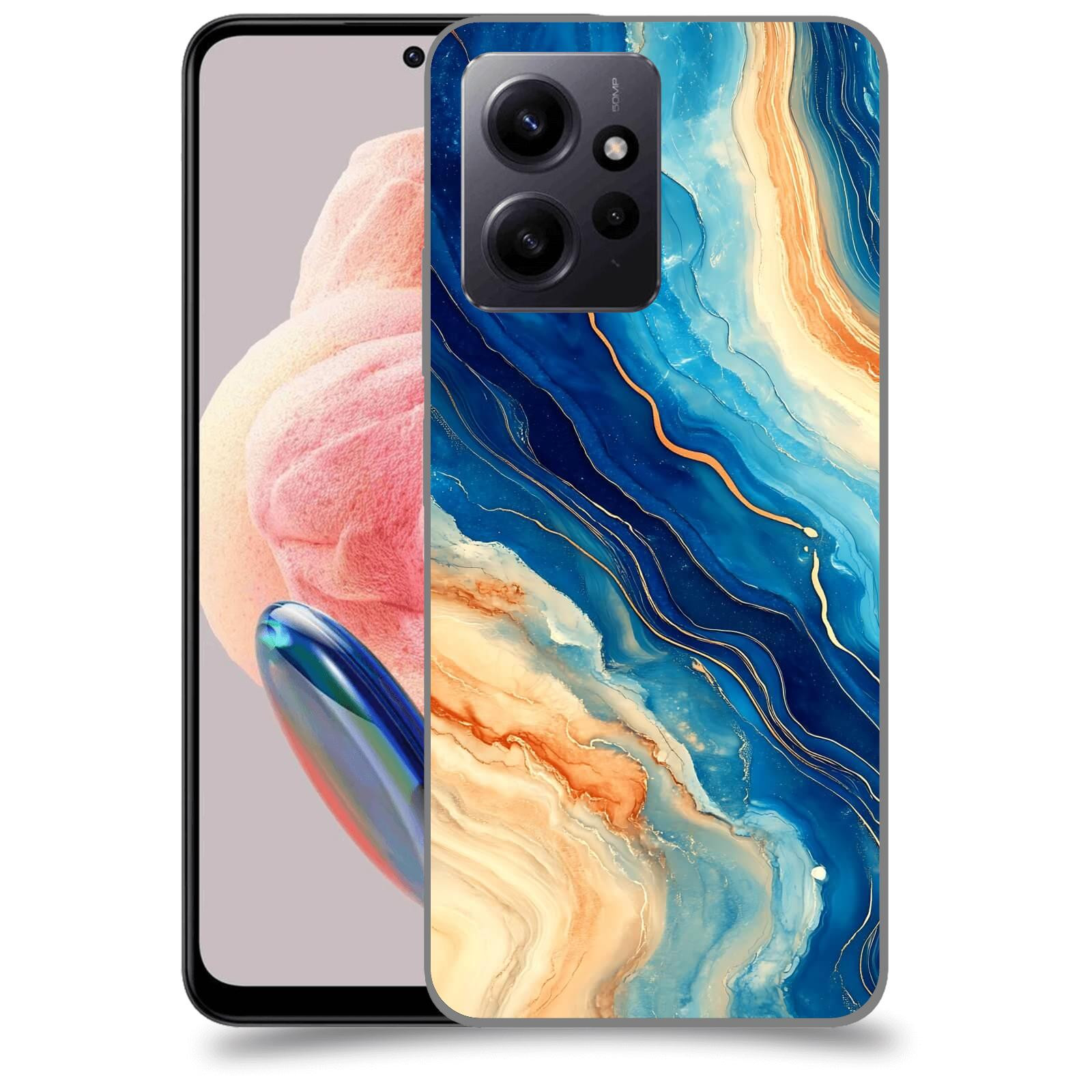 ACOVER Kryt na mobil Xiaomi Redmi Note 12 4G - Kosmos a Proudění