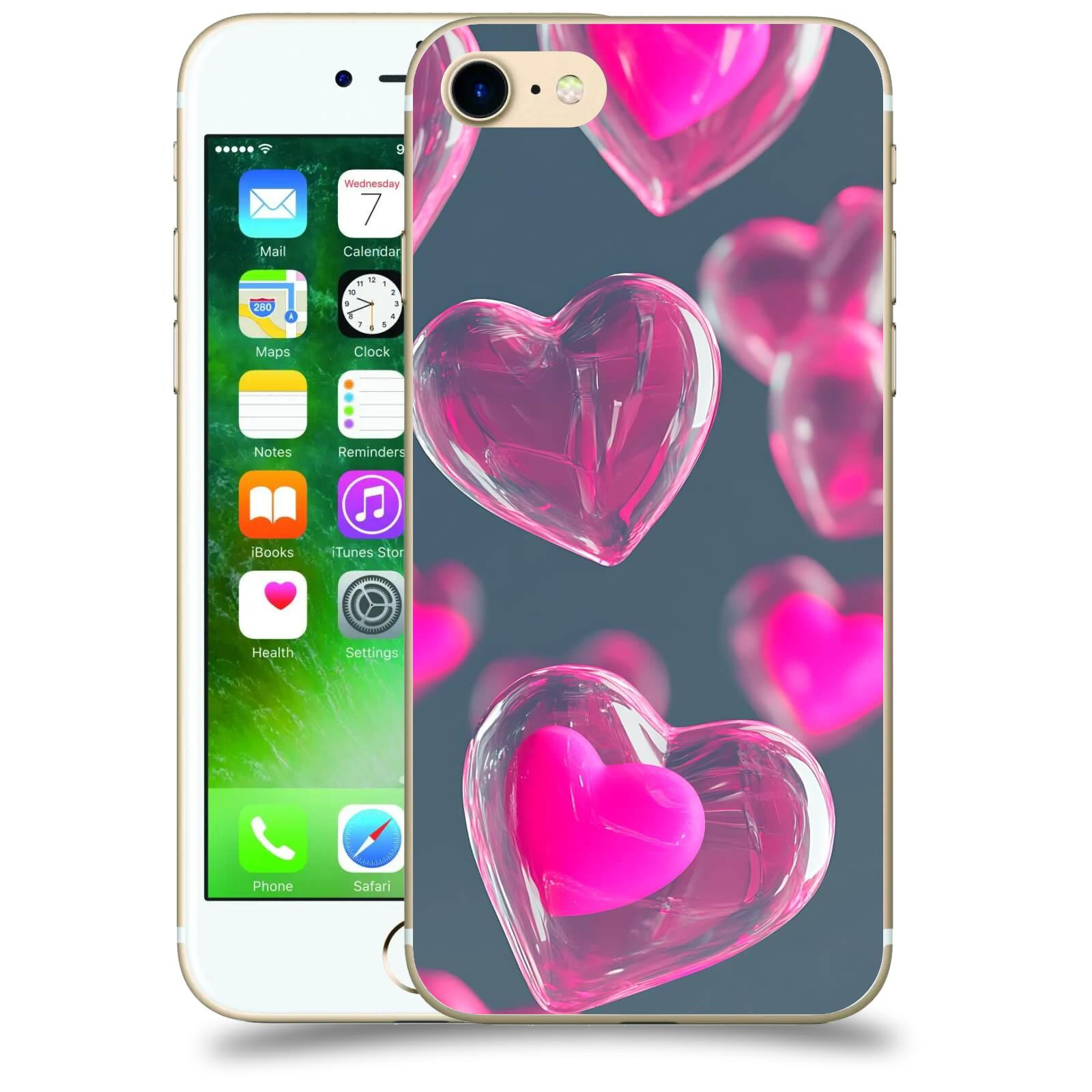 ACOVER Kryt na mobil Apple iPhone 7 - Láska a Jemnost