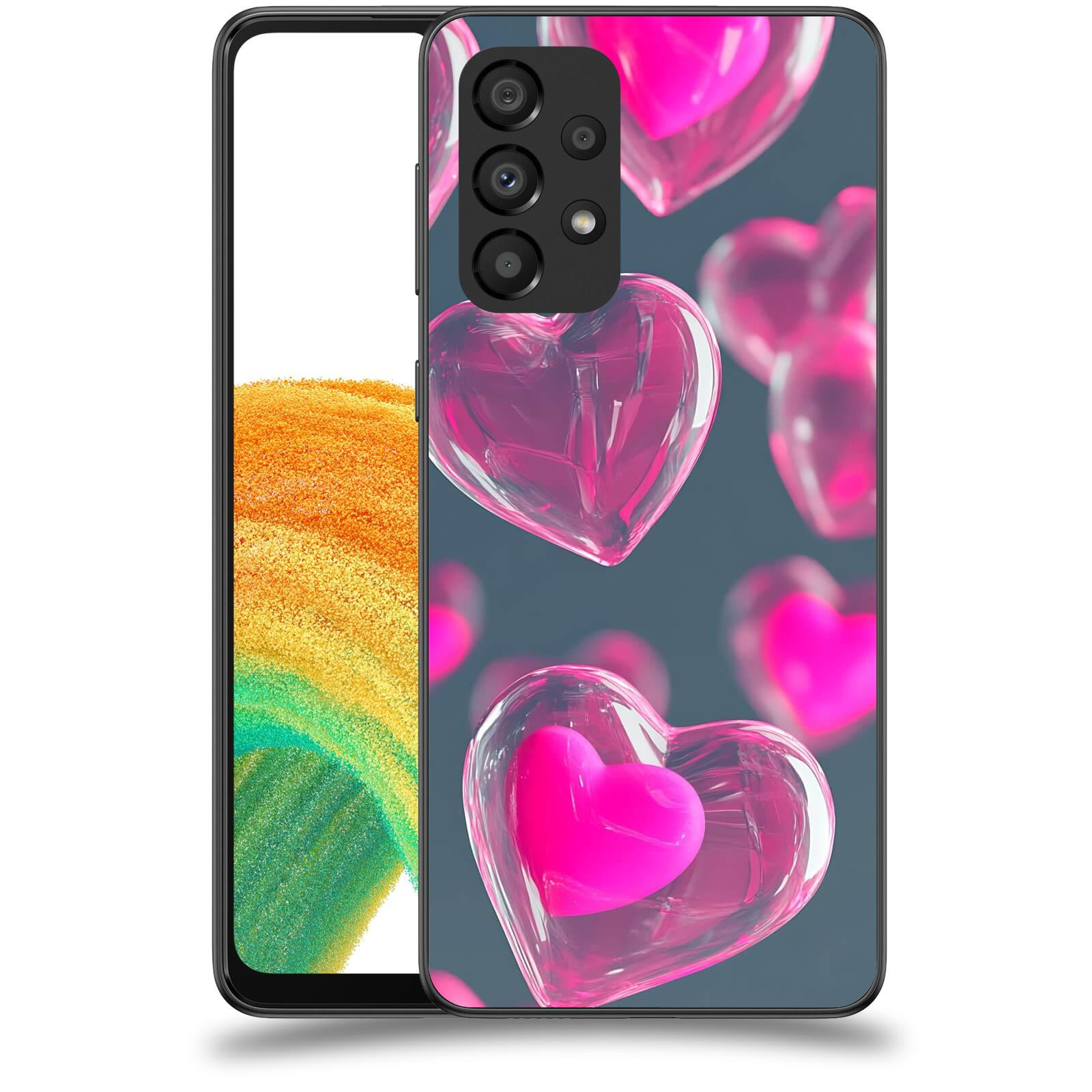 ACOVER Kryt na mobil Samsung Galaxy A33 5G A336 - Láska a Jemnost