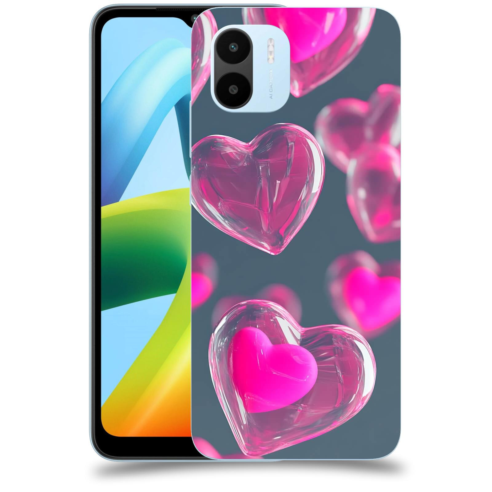 ACOVER Kryt na mobil Xiaomi Redmi A1 - Láska a Jemnost
