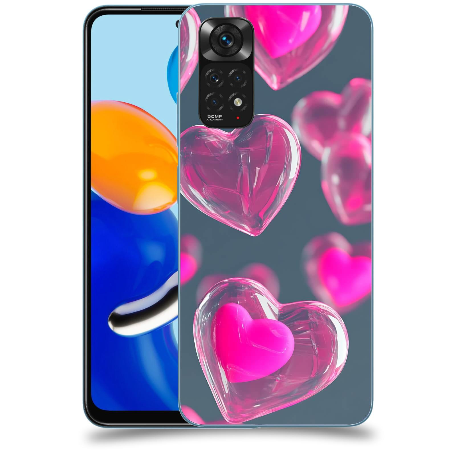 ACOVER Kryt na mobil Xiaomi Redmi Note 11 - Láska a Jemnost