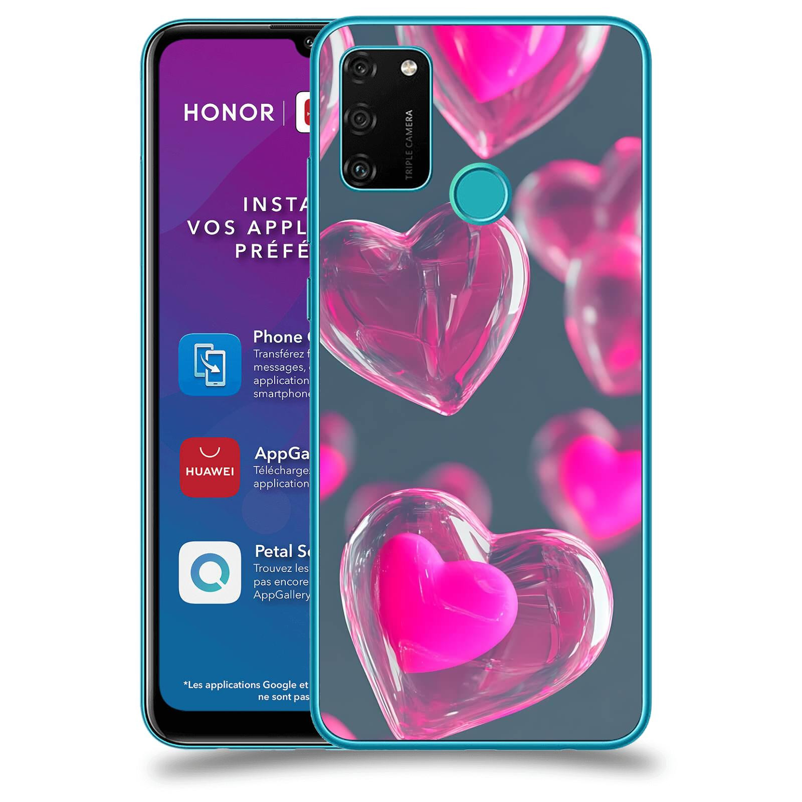 ACOVER Kryt na mobil Honor 9A - Láska a Jemnost