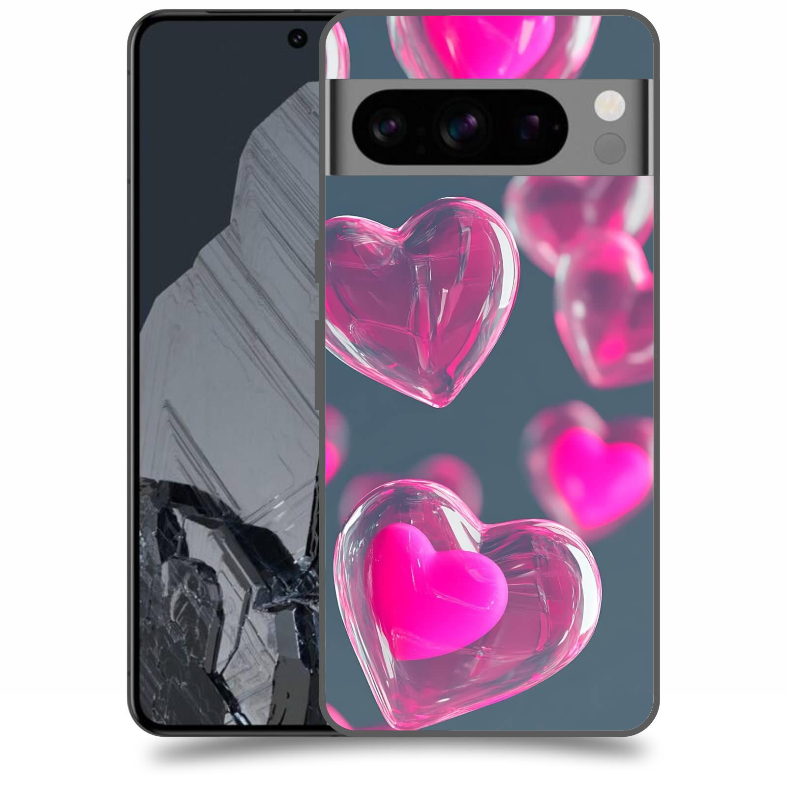 ACOVER Kryt na mobil Google Pixel 8 Pro - Láska a Jemnost