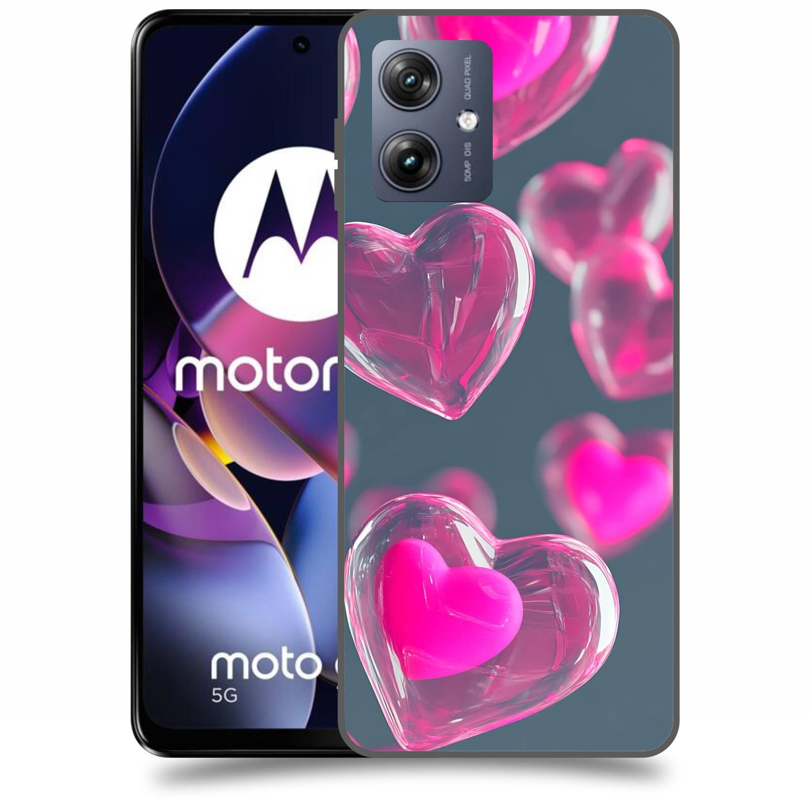 ACOVER Kryt na mobil Motorola Moto G54 5G - Láska a Jemnost
