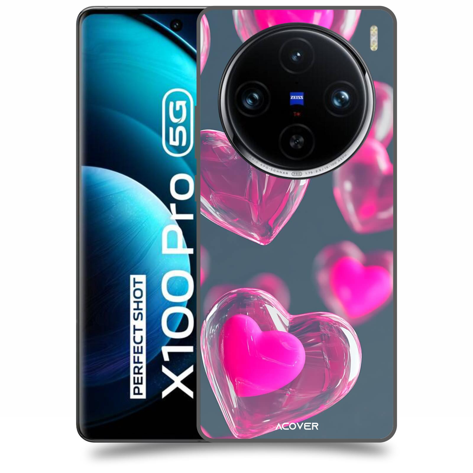 ACOVER Kryt na mobil Vivo X100 Pro - Láska a Jemnost