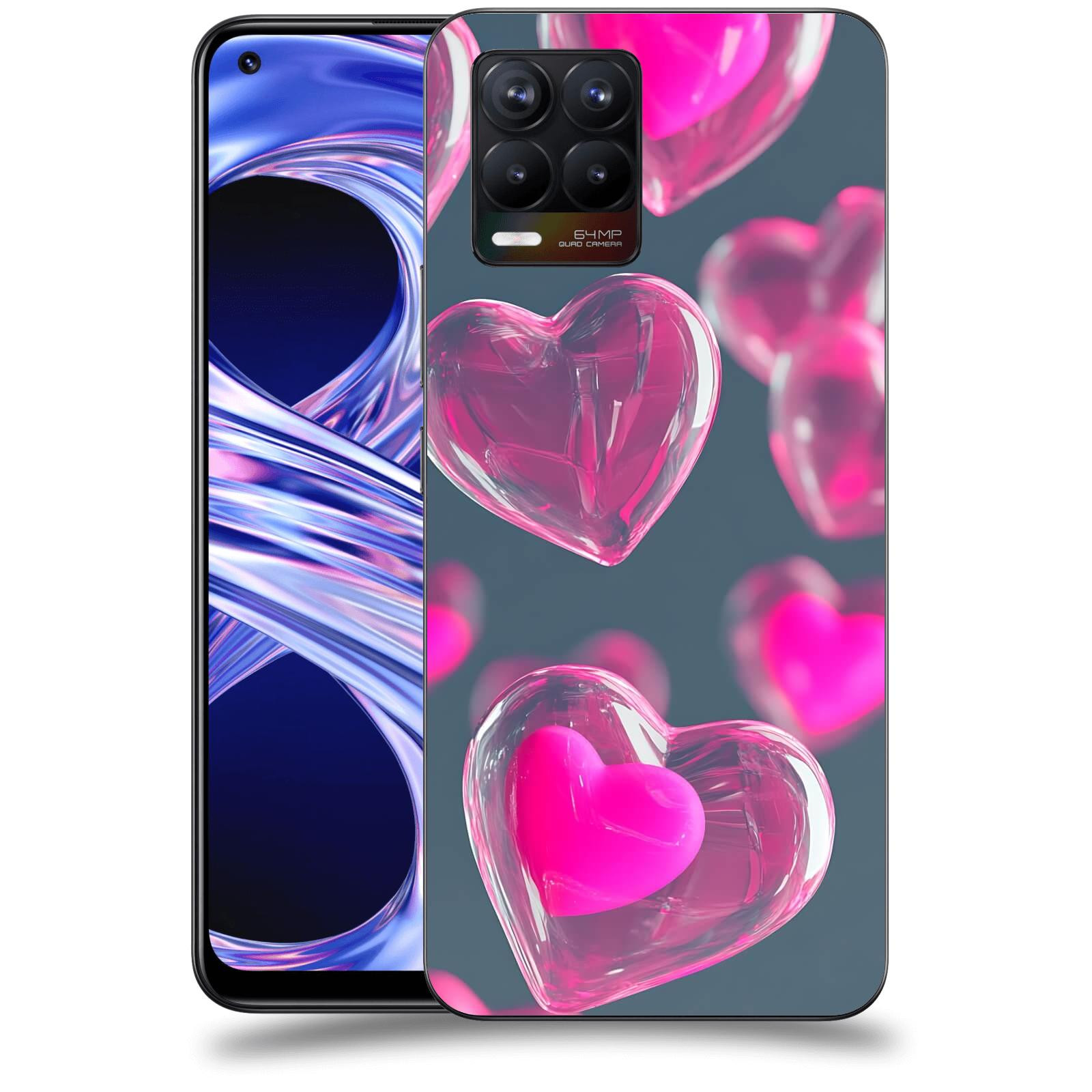 ACOVER Kryt na mobil Realme 8 - Láska a Jemnost