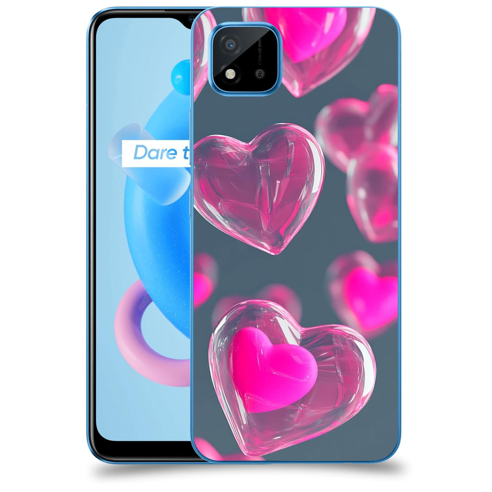 ACOVER Kryt na mobil Realme C11 (2021) - Láska a Jemnost