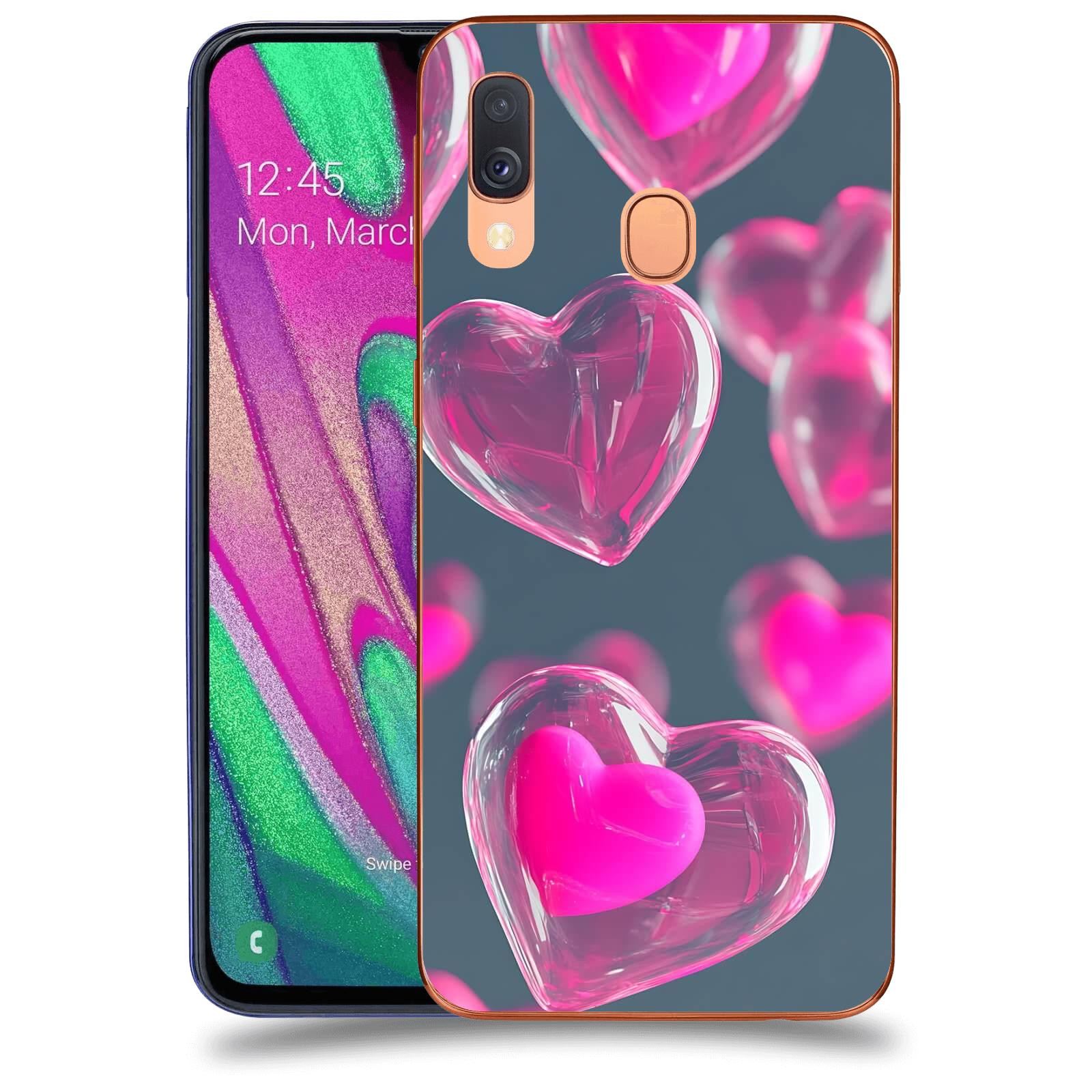 ACOVER Kryt na mobil Samsung Galaxy A40 A405F - Láska a Jemnost