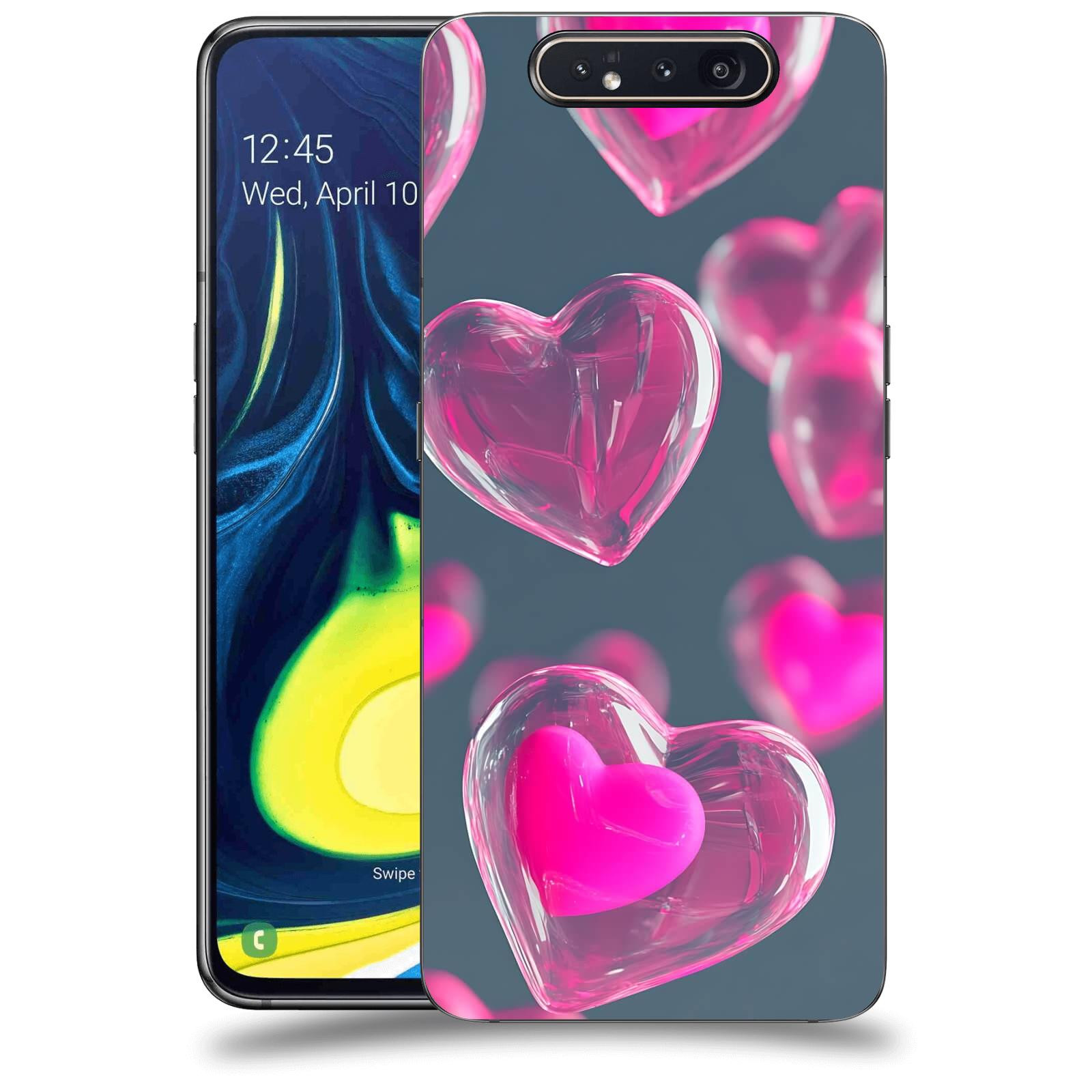 ACOVER Kryt na mobil Samsung Galaxy A80 A805F - Láska a Jemnost