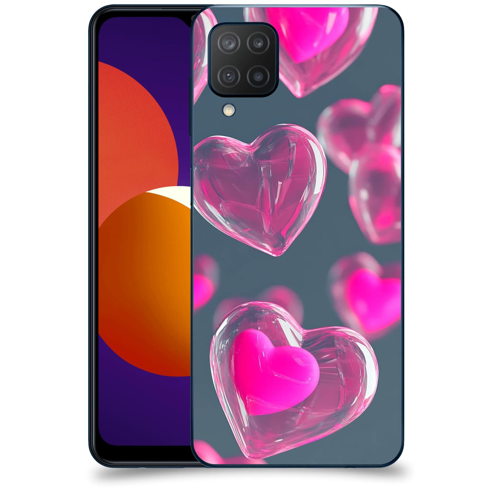 ACOVER Kryt na mobil Samsung Galaxy M12 M127F - Láska a Jemnost