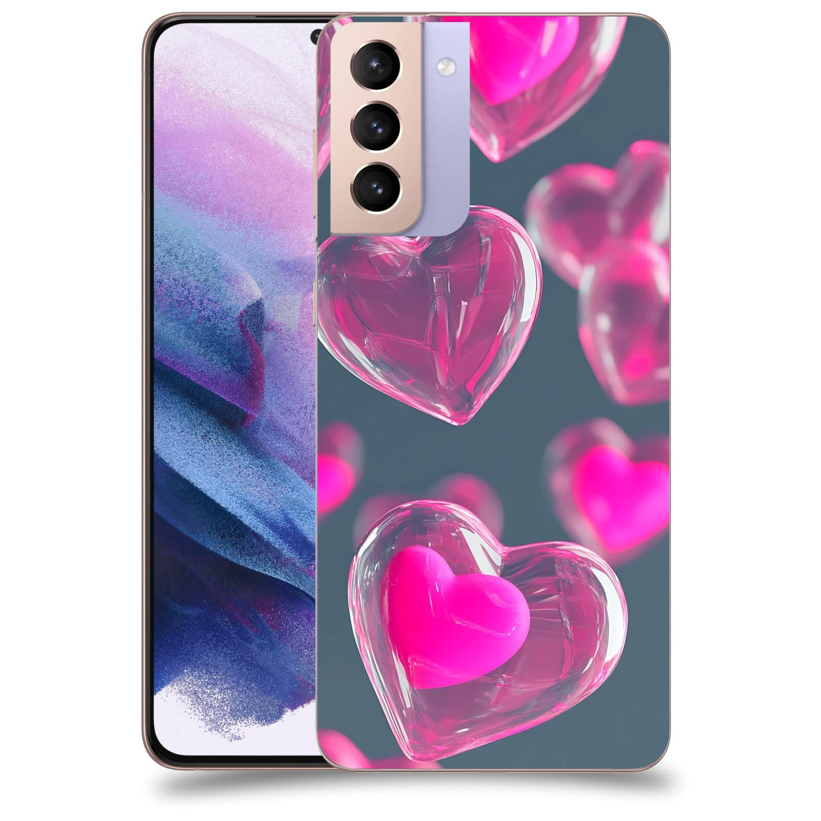 ACOVER Kryt na mobil Samsung Galaxy S21+ G996F - Láska a Jemnost