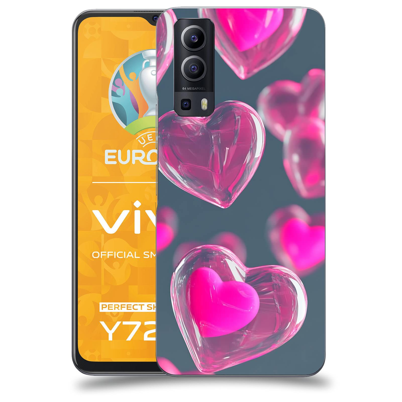 ACOVER Kryt na mobil Vivo Y72 5G - Láska a Jemnost
